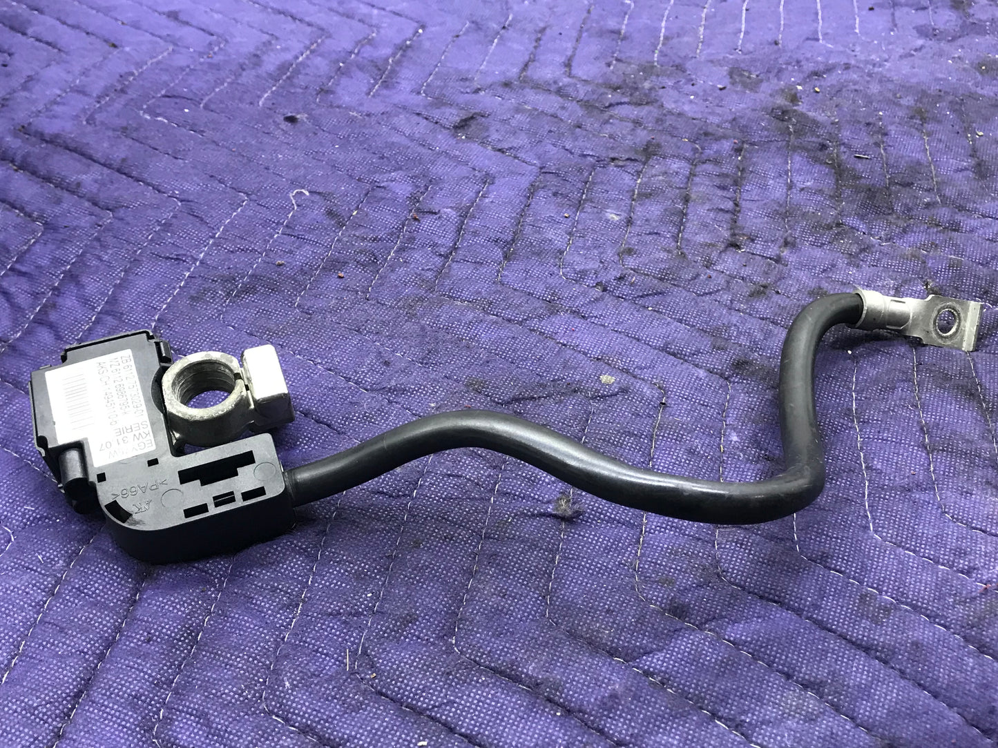 E9X NEGATIVE BATTERY CABLE TERMINAL IBS SKU 290