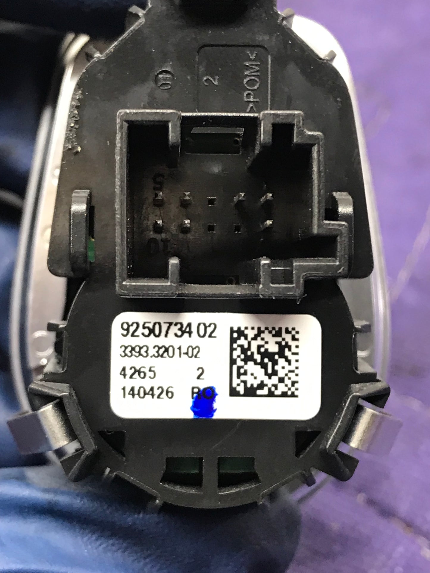 2002-2010 E6X DRIVER SIDE AIRBAG MODULE SKU 205
