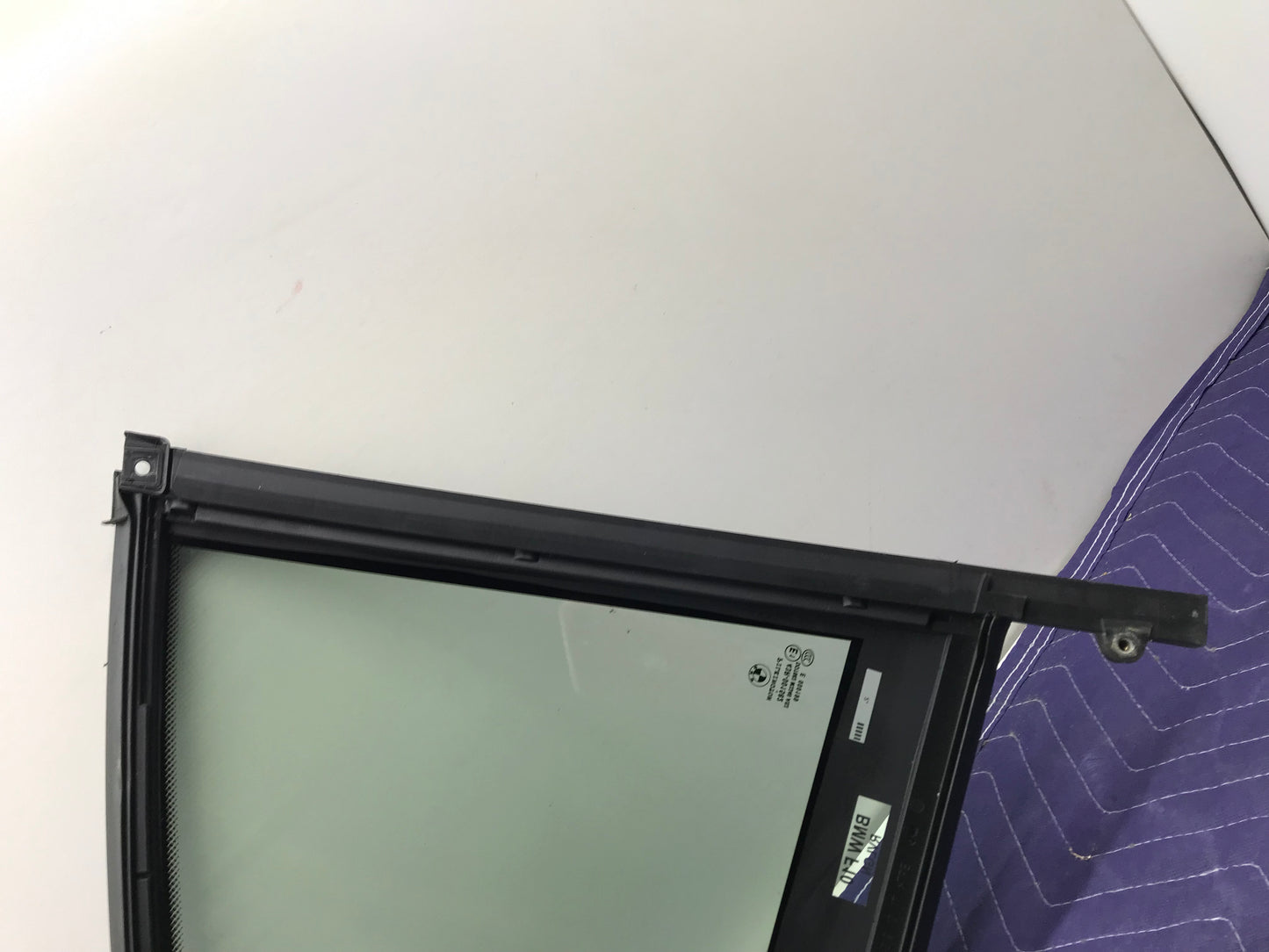 2009-2016 F10 REAR SIDE LEFT DOOR QUARTER WINDOW GLASS OEM SKU 133