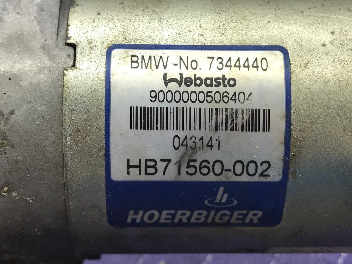 2013-2019 F33/F83 CONVERTIBLE HARDTOP ROOF PUMP HYDRAULIC MOTOR UNIT SKU 154