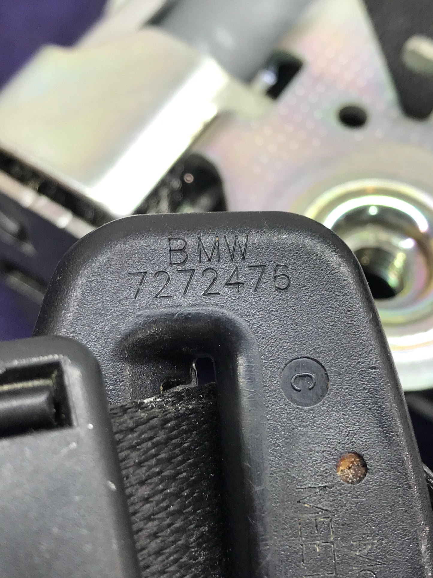 2011-2019 F3X FRONT RIGHT PASSENGER SIDE SEAT BELT UNIT SKU 248