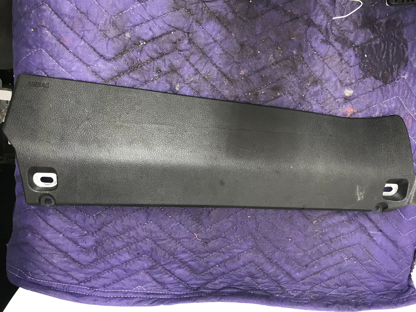 BMW F06 F10 550I LEFT DRIVER UNDER DASH KNEE PAD SAFETY MODULE OEM SKU 432