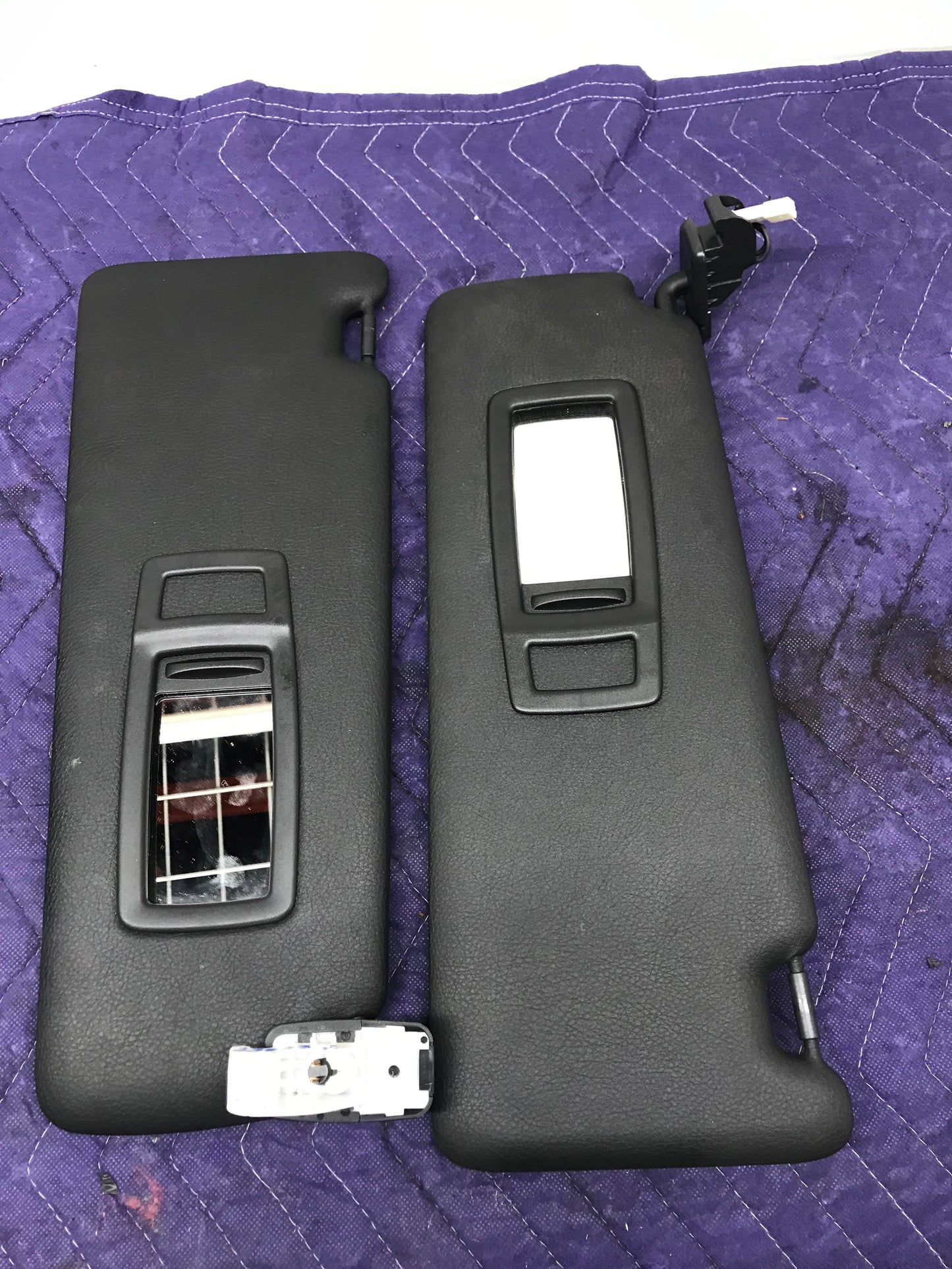 F3X SET INTERIOR SUN VISOR BLACK SKU 239