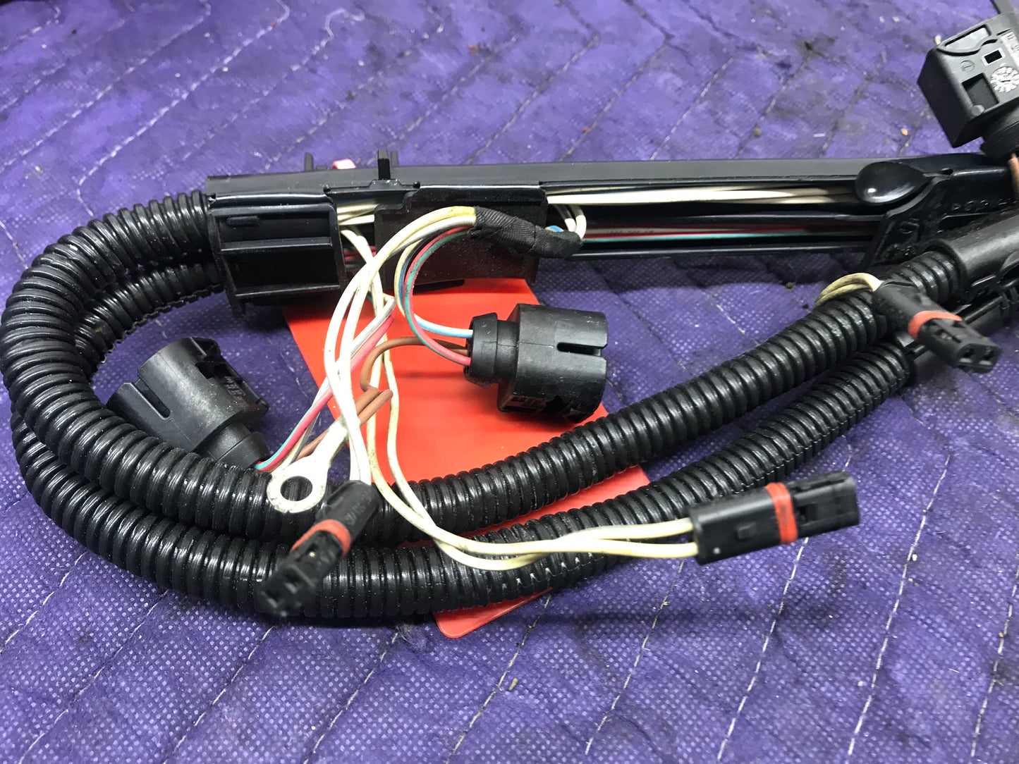 F1X N55 ENGINE WIRING WIRE HARNESS IGNITION COIL SKU 262