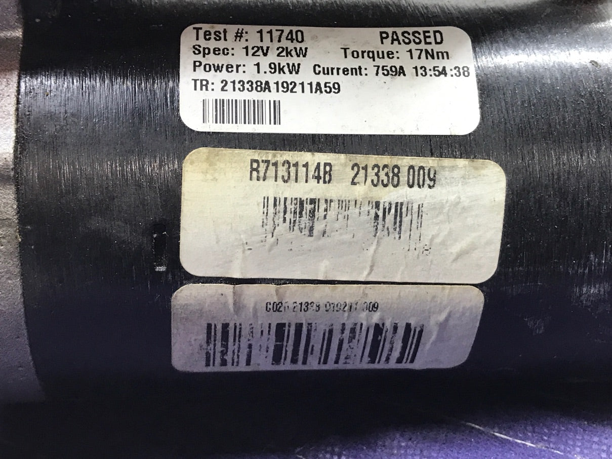 N20 ENGINE STARTER MOTOR BOSCH SKU 145
