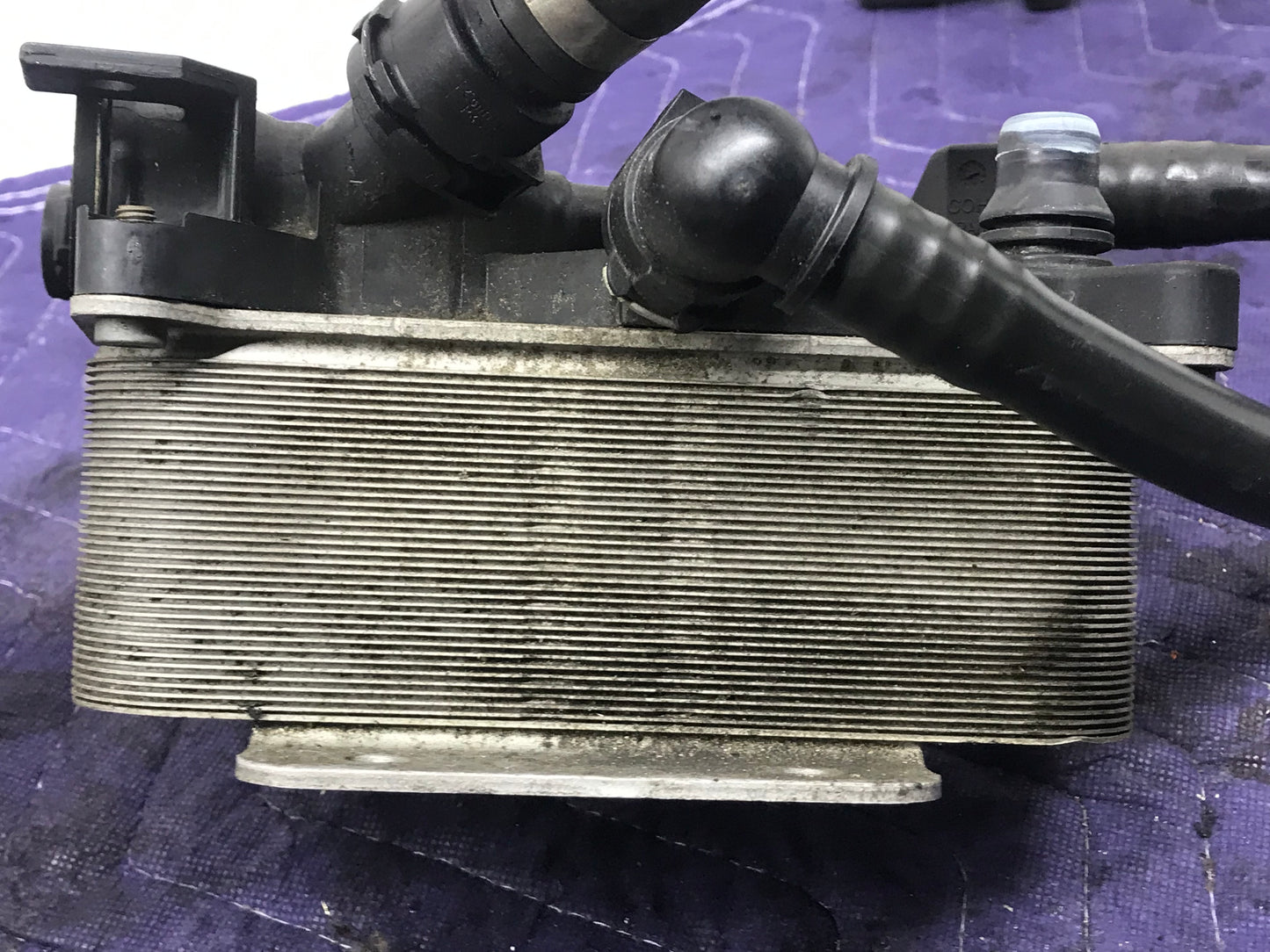 2010-2016 F10 N20 ENGINE TRANSMISSION OIL COOLER VALEO SKU 180