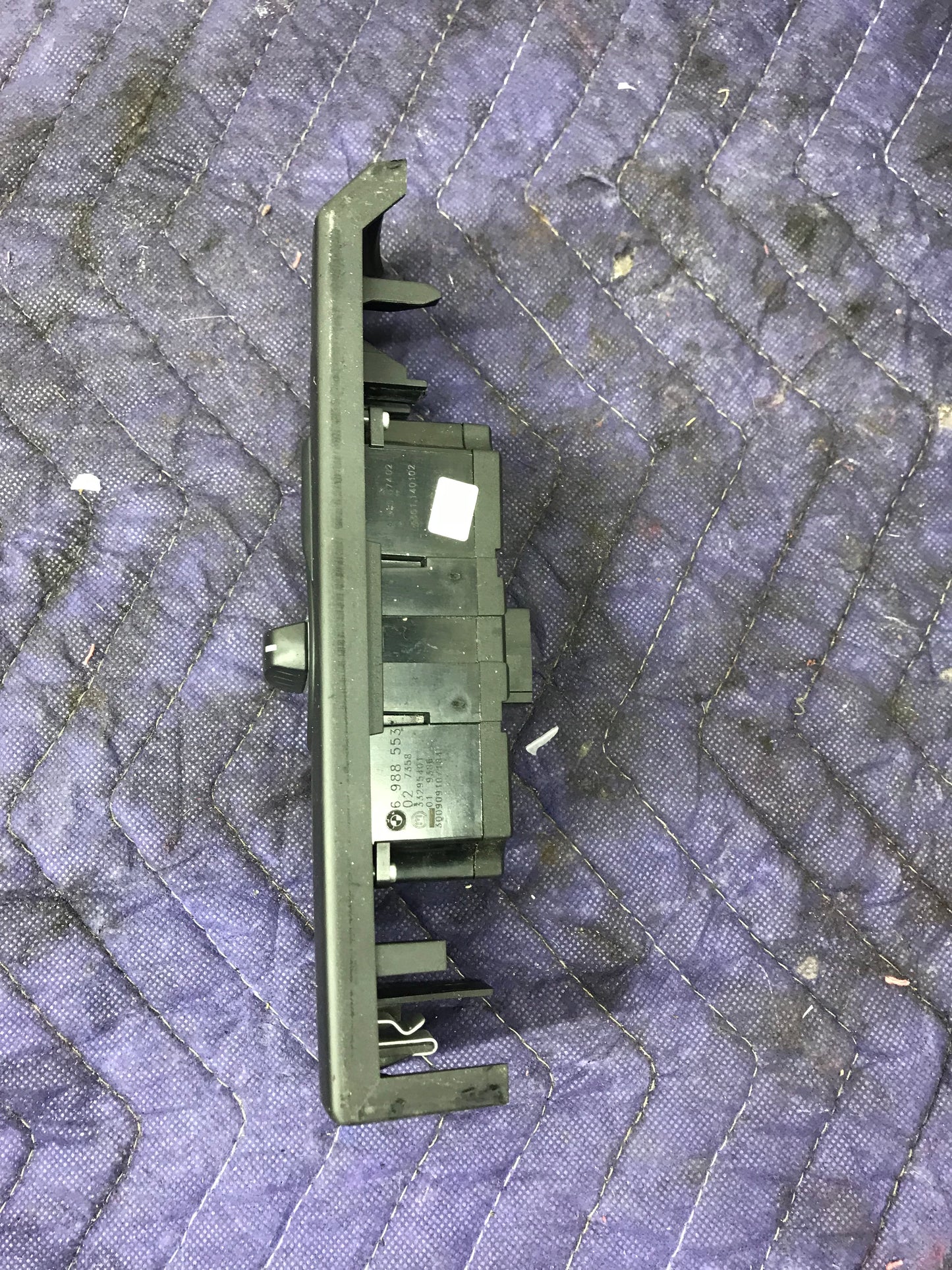 BMW E60 2008- 2010 HEADLIGHT LAMP SWITCH CONTROL PANEL TRIM SKU 375