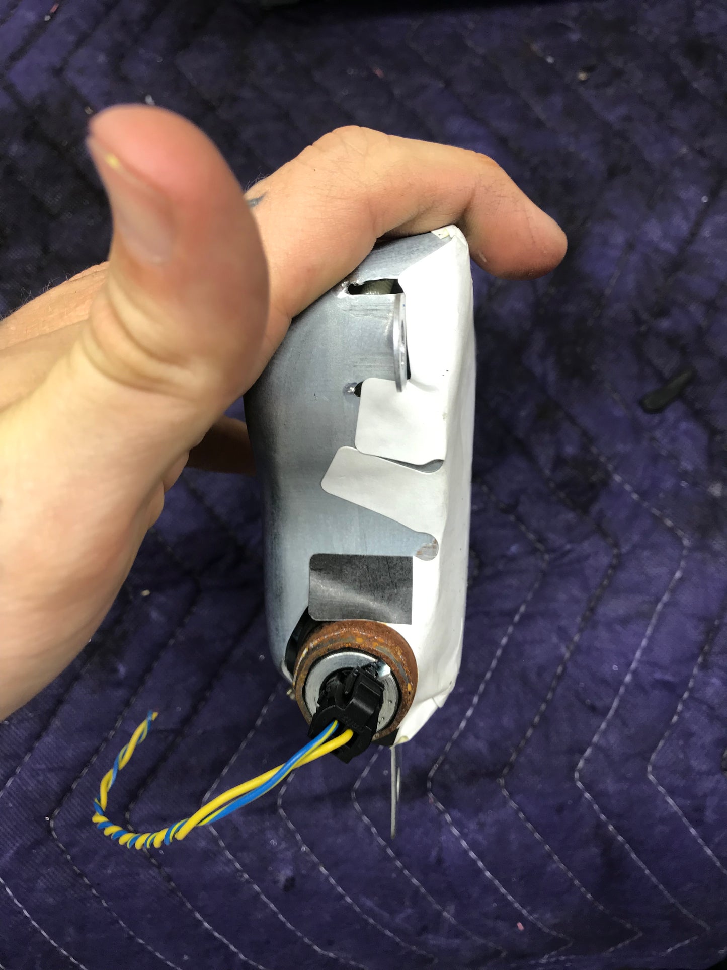 BMW E60 E61 SRS MODULE DOOR FRONT AIRBAG SKU 389