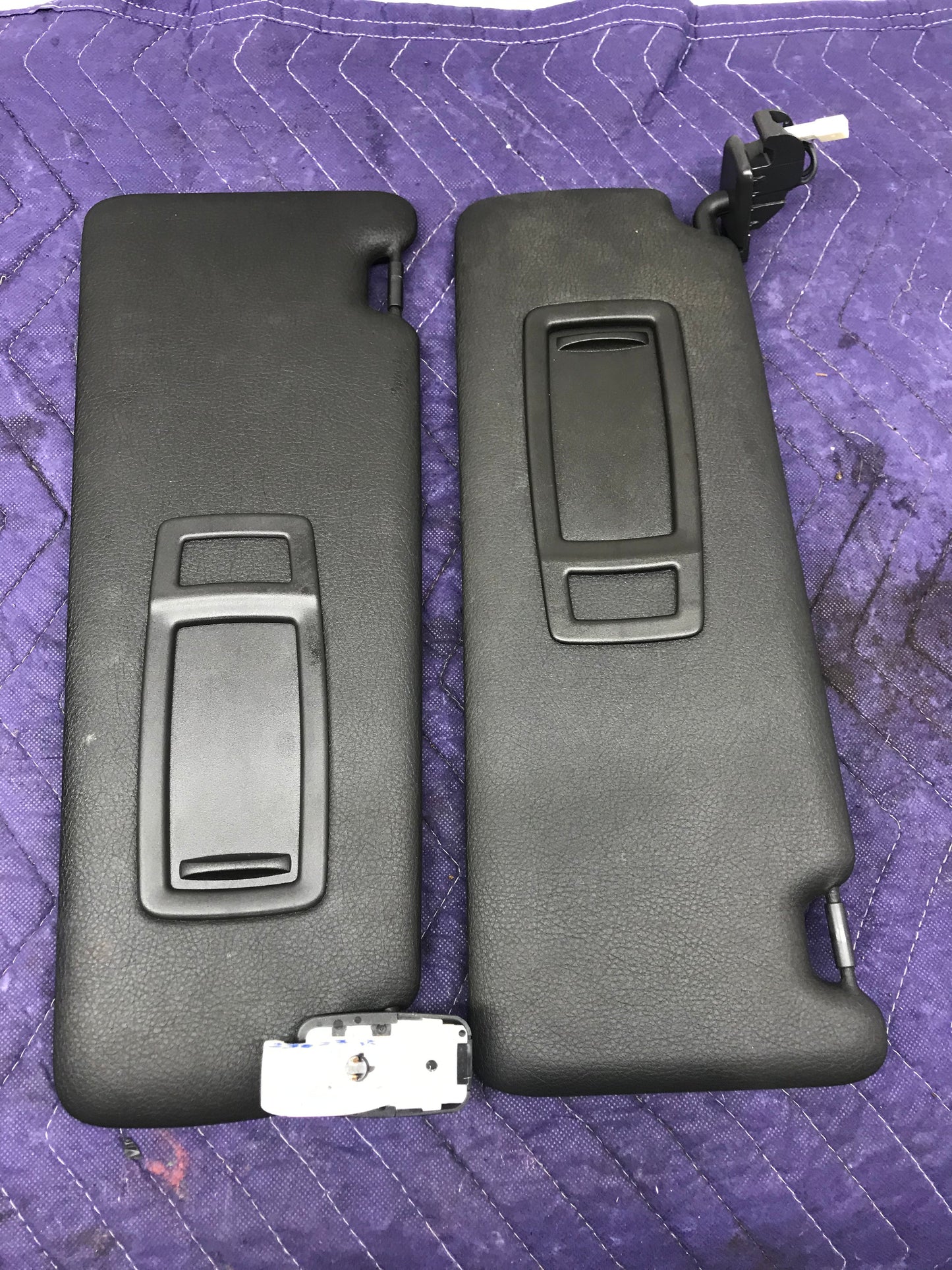 F3X SET INTERIOR SUN VISOR BLACK SKU 239