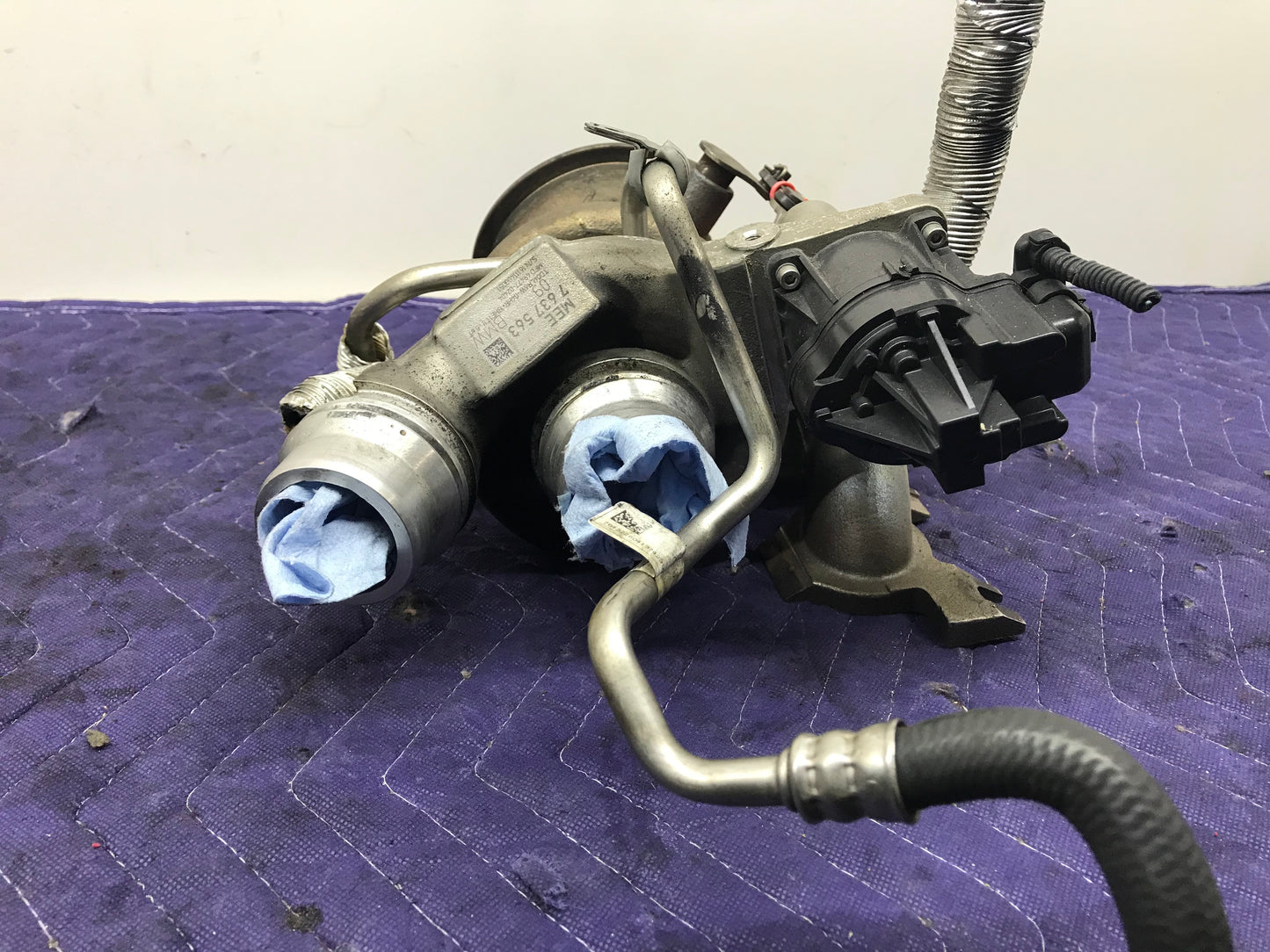 B48 ENGINE TURBO TURBOCHARGER W/MANIFOLD SKU 164