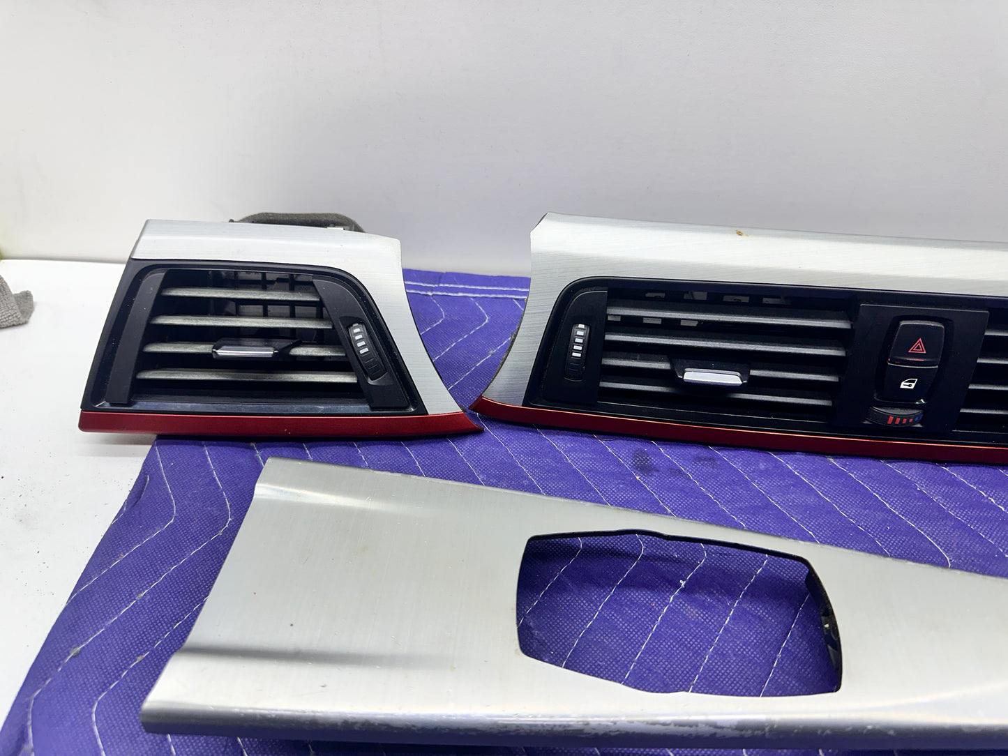SET INTERIOR ALUMINIUM METAL INTERIOR TRIM F30 F36 SKU 70