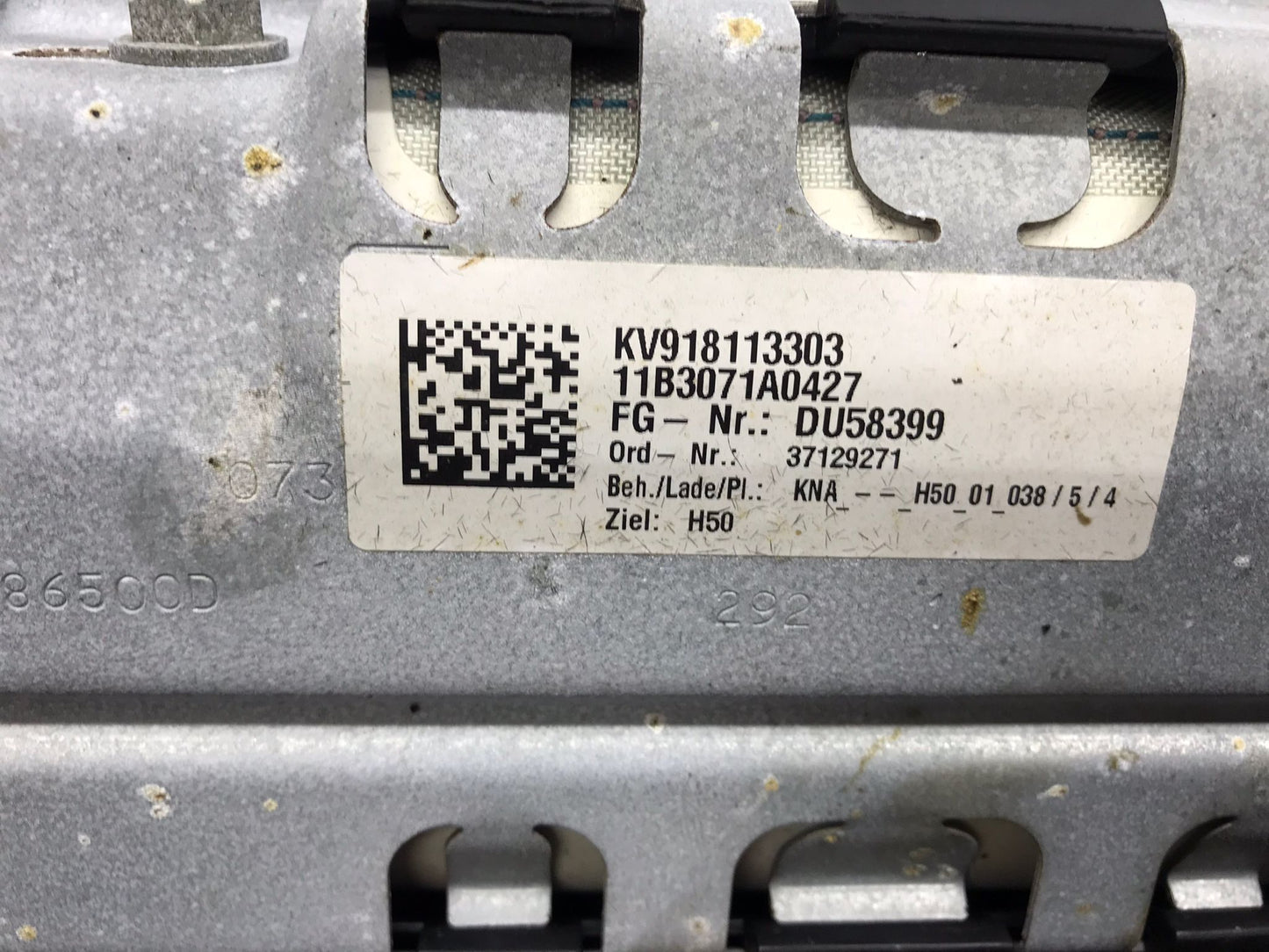 BMW OEM 535I F10 2011BOX RIGHT PASSENGER KNEE AIRBAG OEM SKU 1134