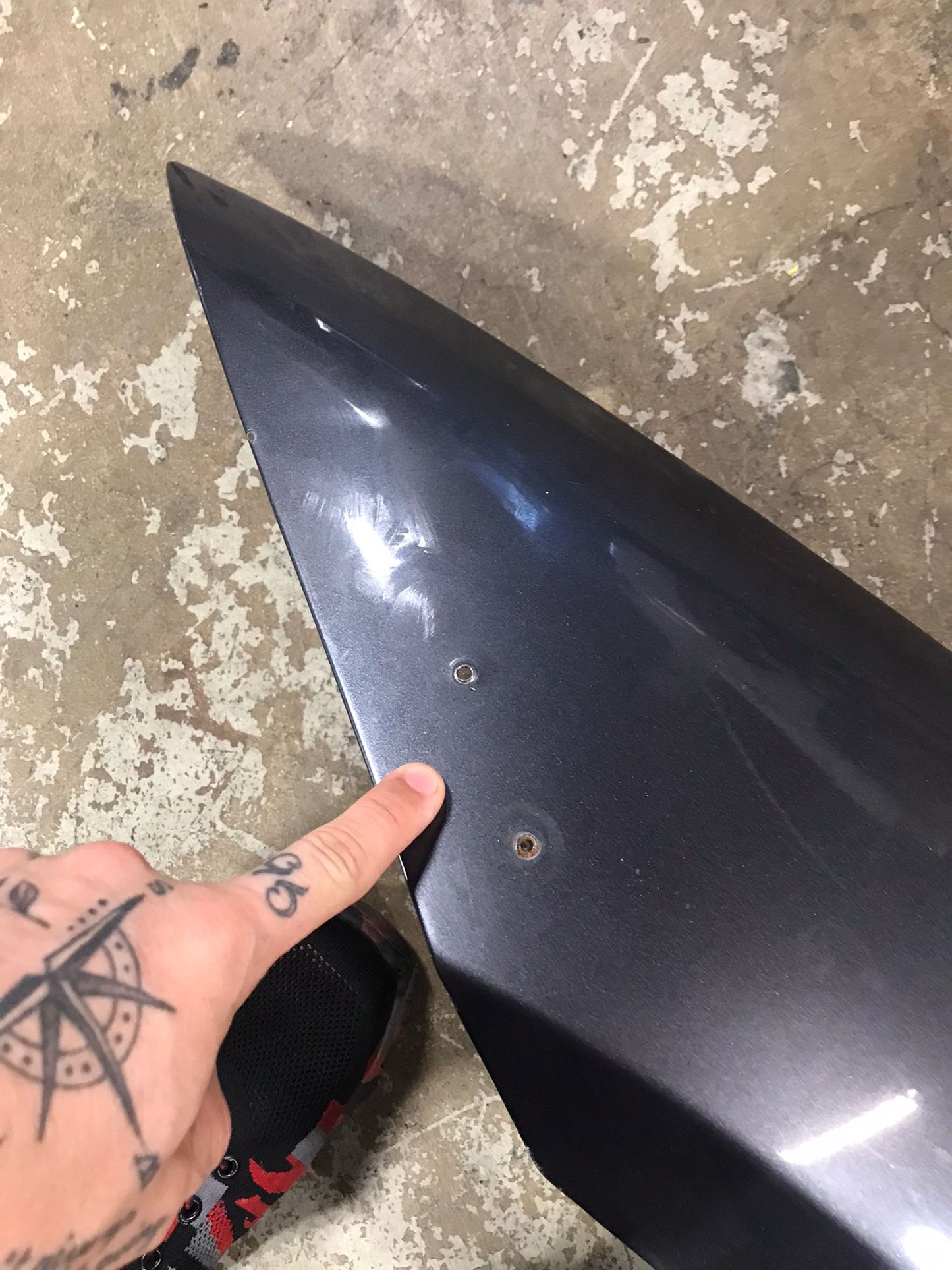 07-12 BMW E90 E91 SEDAN/WAGON LEFT DRIVER SIDE FRONT FENDER OEM SKU 1337