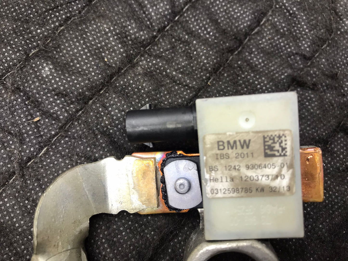 BMW F22 F30 F31 F32 328I 335I 340I 428I 435I NEGATIVE BATTERY CABLE IBS TERMINAL SKU 1402