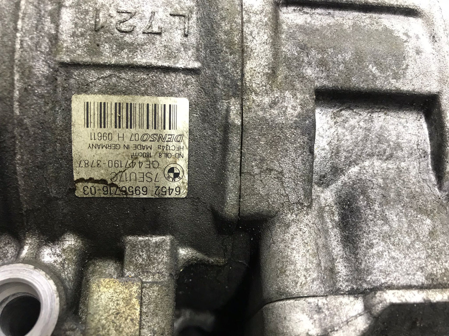 A/C AIR CONDITIONING COMPRESSOR 2006 - 2013 BMW E90 E92 E93 328I N52 SKU 1429