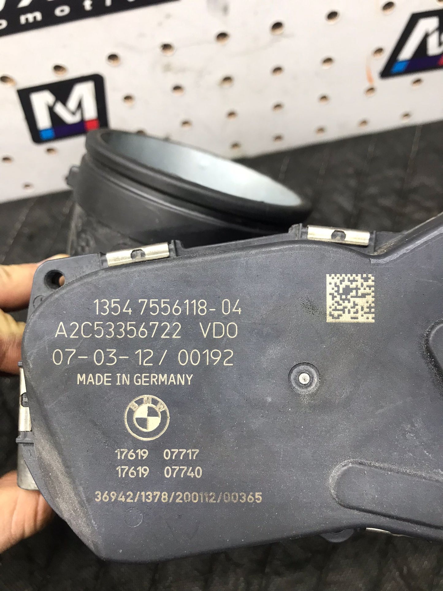 THROTTLE BODY 2007 2008 2009 2010 BMW 128I 328I 528I X3 X5 N51 N52 SKU 1473
