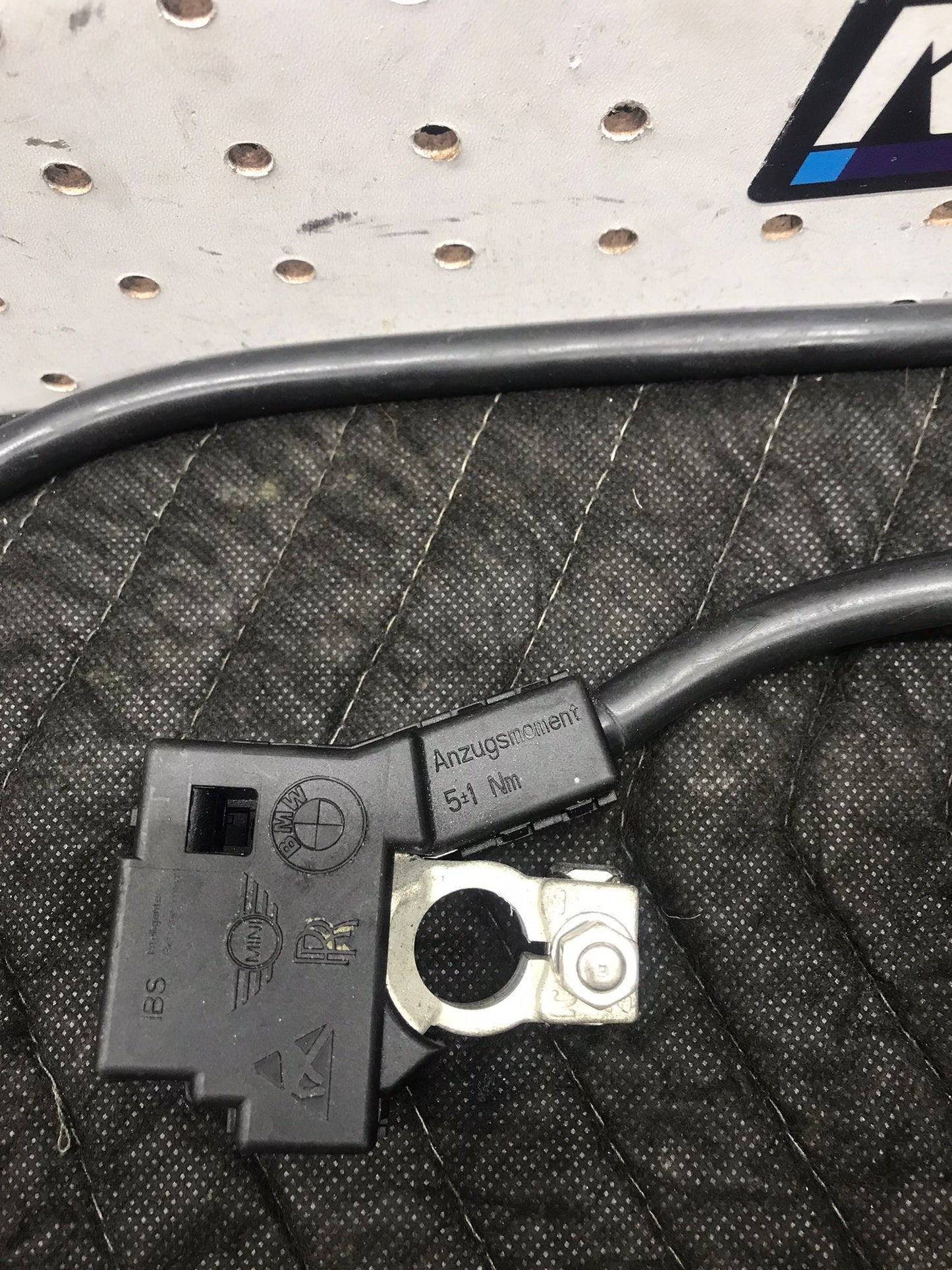 BMW F10 528I 535I 550I 650I 750I BATTERY NEGATIVE CABLE TERMINAL IBS OEM SKU 1496