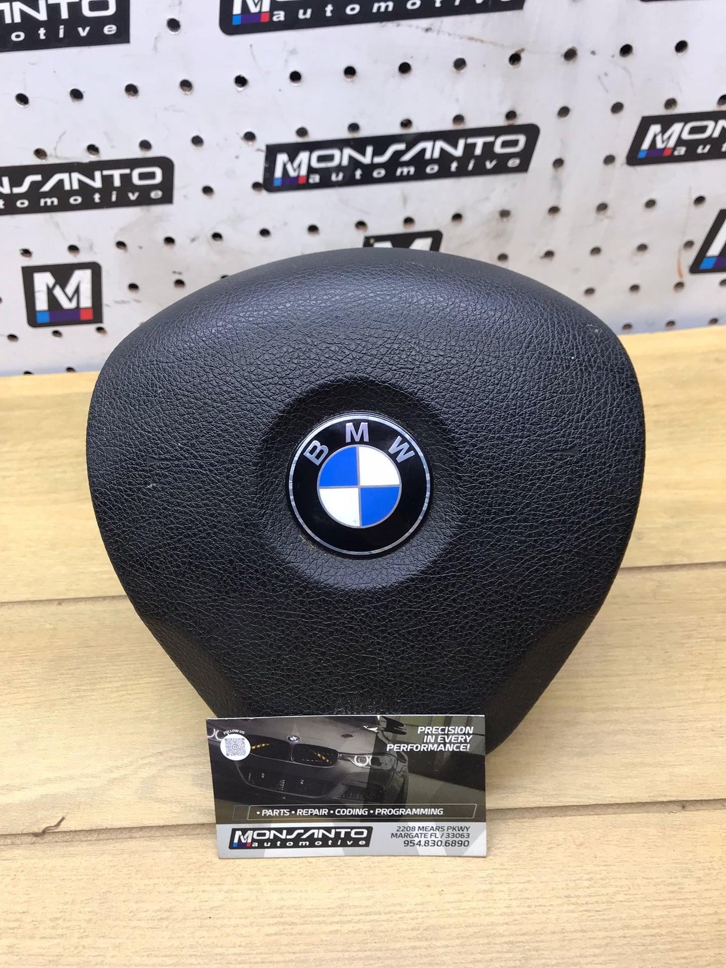 BMW F20 F21 F22 F23 F30 F31 F34 STEERING AIR WHEEL BAG DRIVER OEM SKU 1541