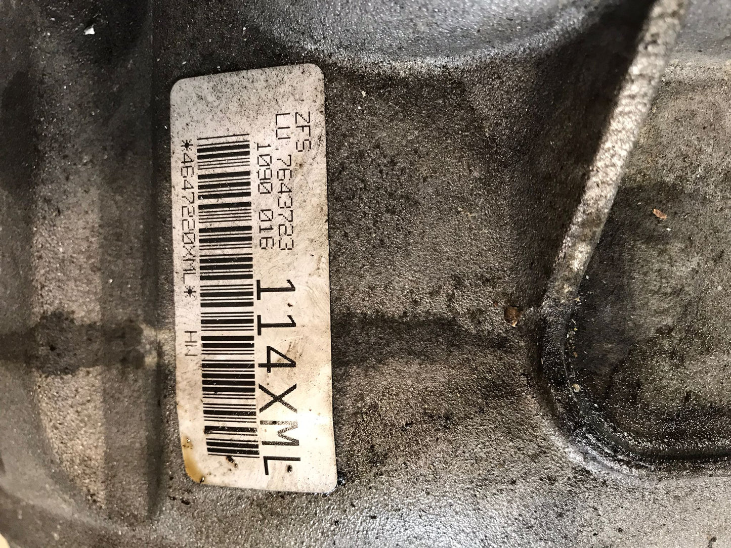 BMW F30 328I 528I 2012 RWD 2.0L AUTOMATIC TRANSMISSION 8HP45 N20 SKU 1550