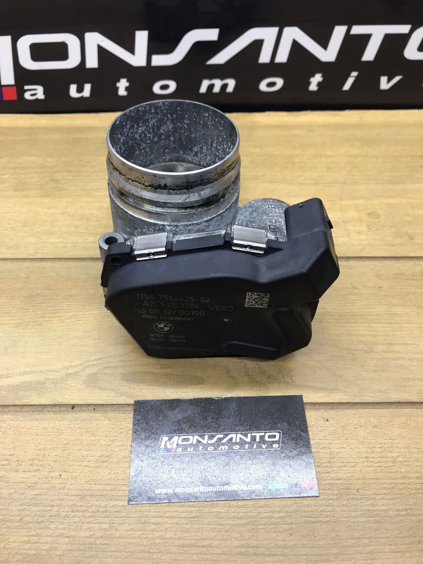 2012-2016 BMW F30 328I THROTTLE BODY OEM SKU 1562