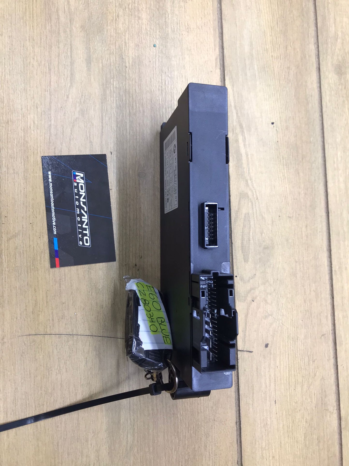 2008 BMW 528I MSV80.0 MSV80 CAS KEY E60 OEM SKU 1590