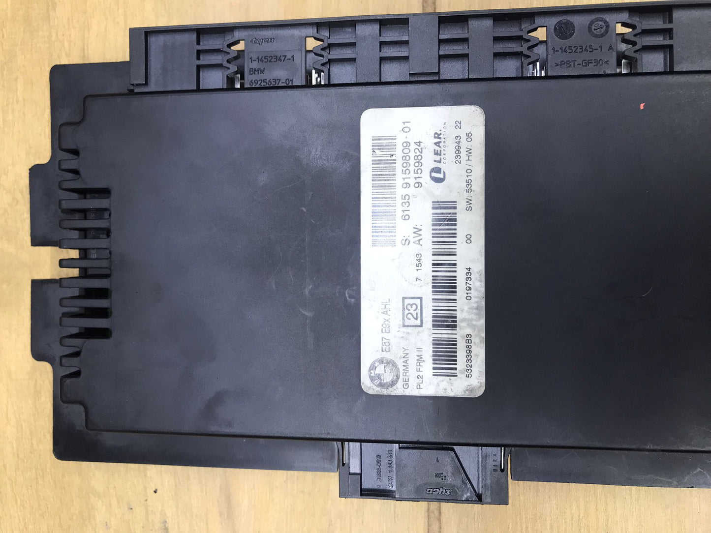 06-08 BMW 323 325 328 335 FRM II FOOTWELL LIGHT CONTROL MODULE AHL SKU 1592