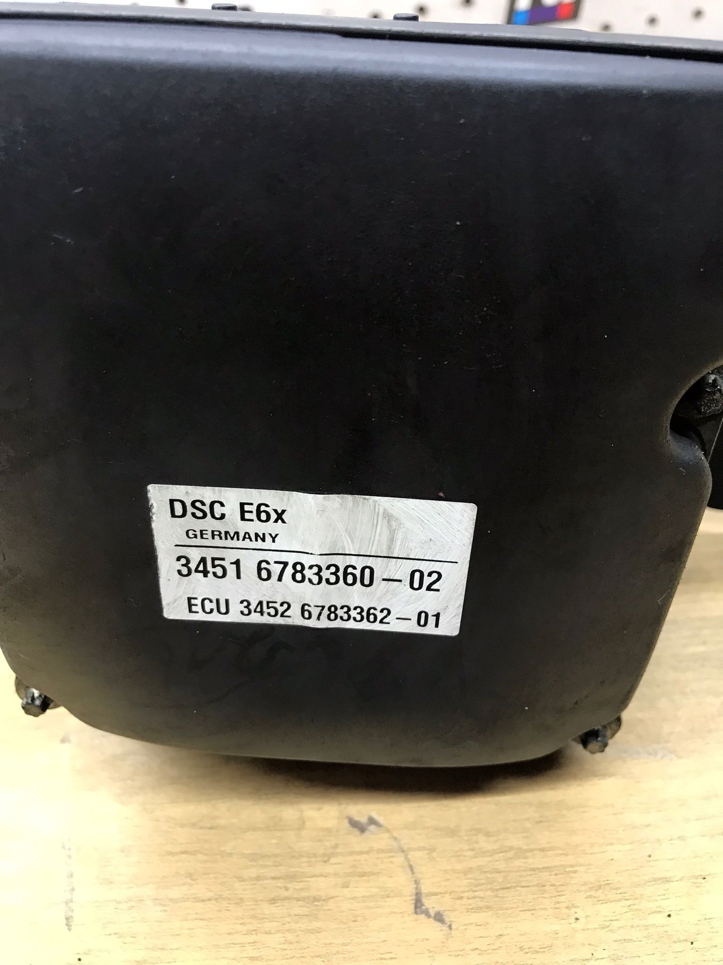 06-09 BMW E63 E64 650I ABS PUMP ANTI LOCK BRAKE STABILITY MODULE OEM SKU 1618