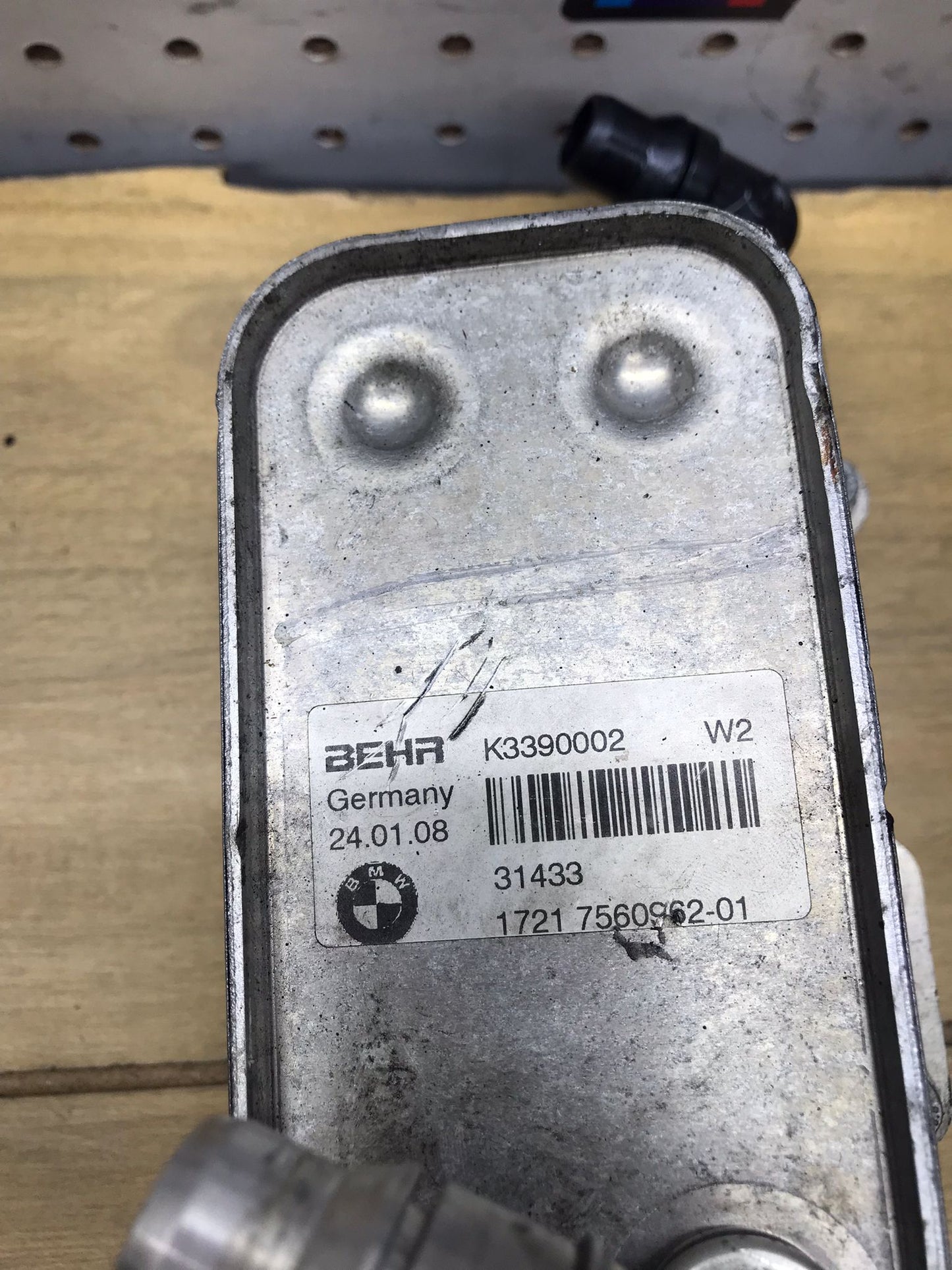 08-10 BMW 535I E60 AUTOMATIC TRANSMISSION OIL COOLER HEAT EXCHANGER OEM SKU 1638