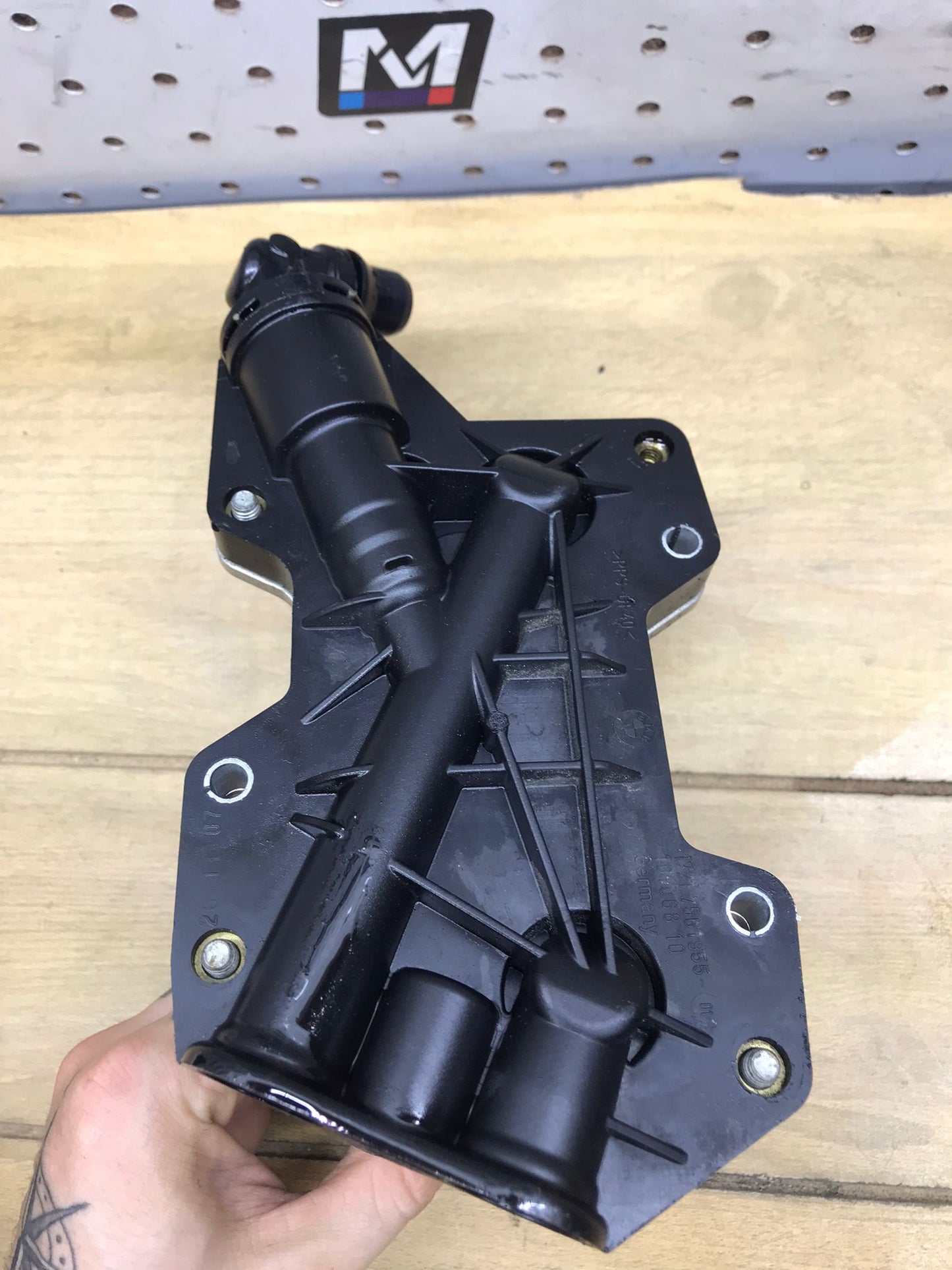 08-10 BMW 535I E60 AUTOMATIC TRANSMISSION OIL COOLER HEAT EXCHANGER OEM SKU 1638