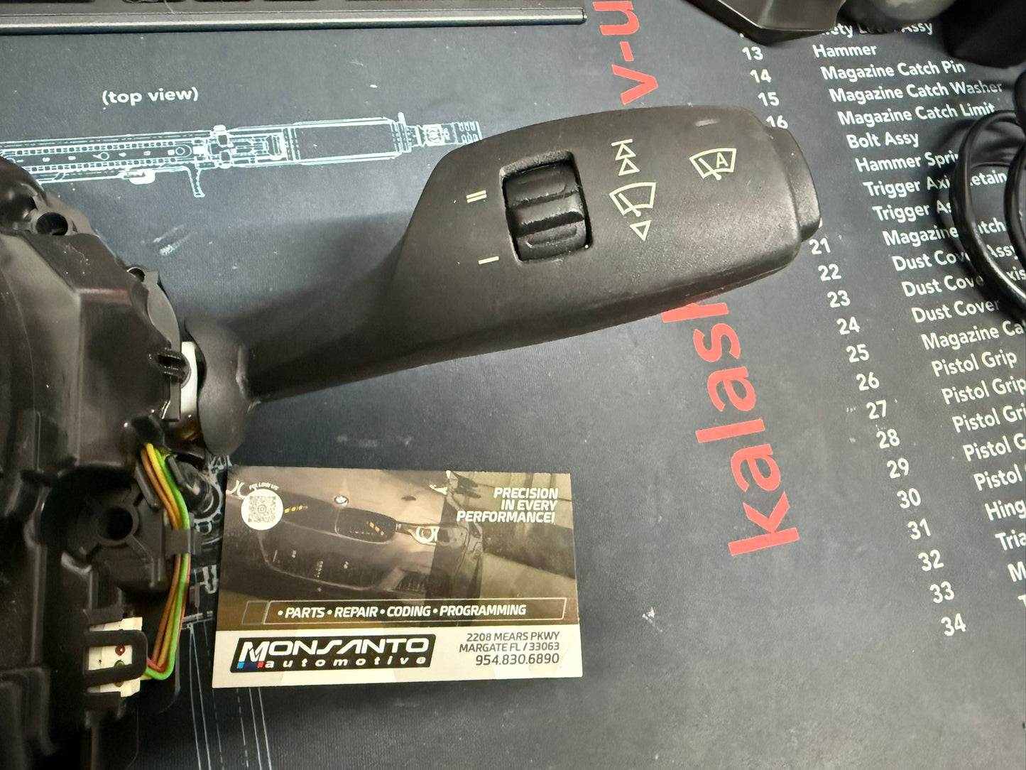 2009-17 BMW 5 SERIES CLOCKING W/ CONTROL SWITCH OEM SKU 452
