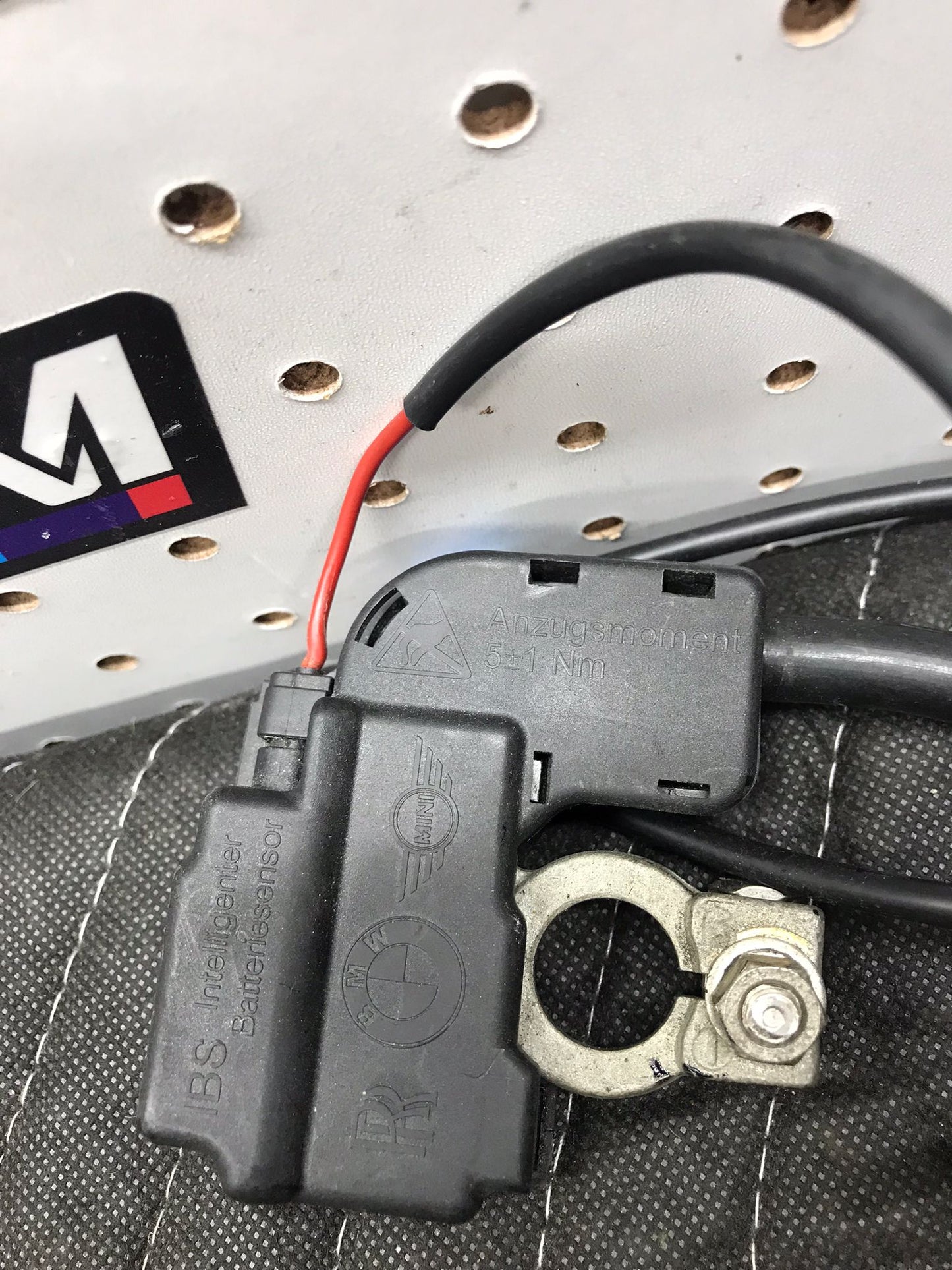 BMW E90 E91 E92 3 SERIES BATTERY NEGATIVE POLE IBS CABLE SKU 964