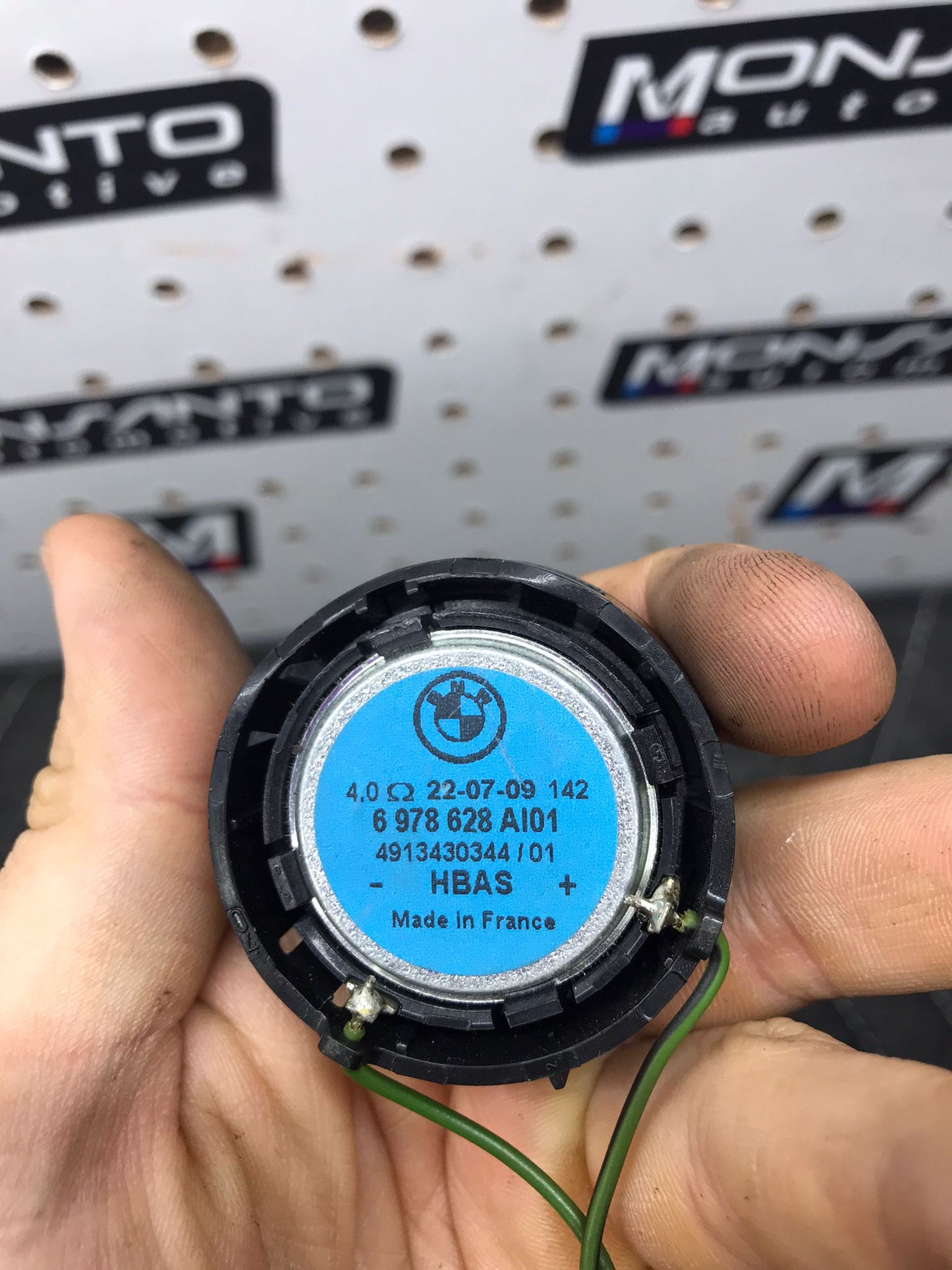 04-10 BMW 535I E60 E61 FRONT LEFT OR RIGHT DOOR TWEETER SPEAKER SKU 967
