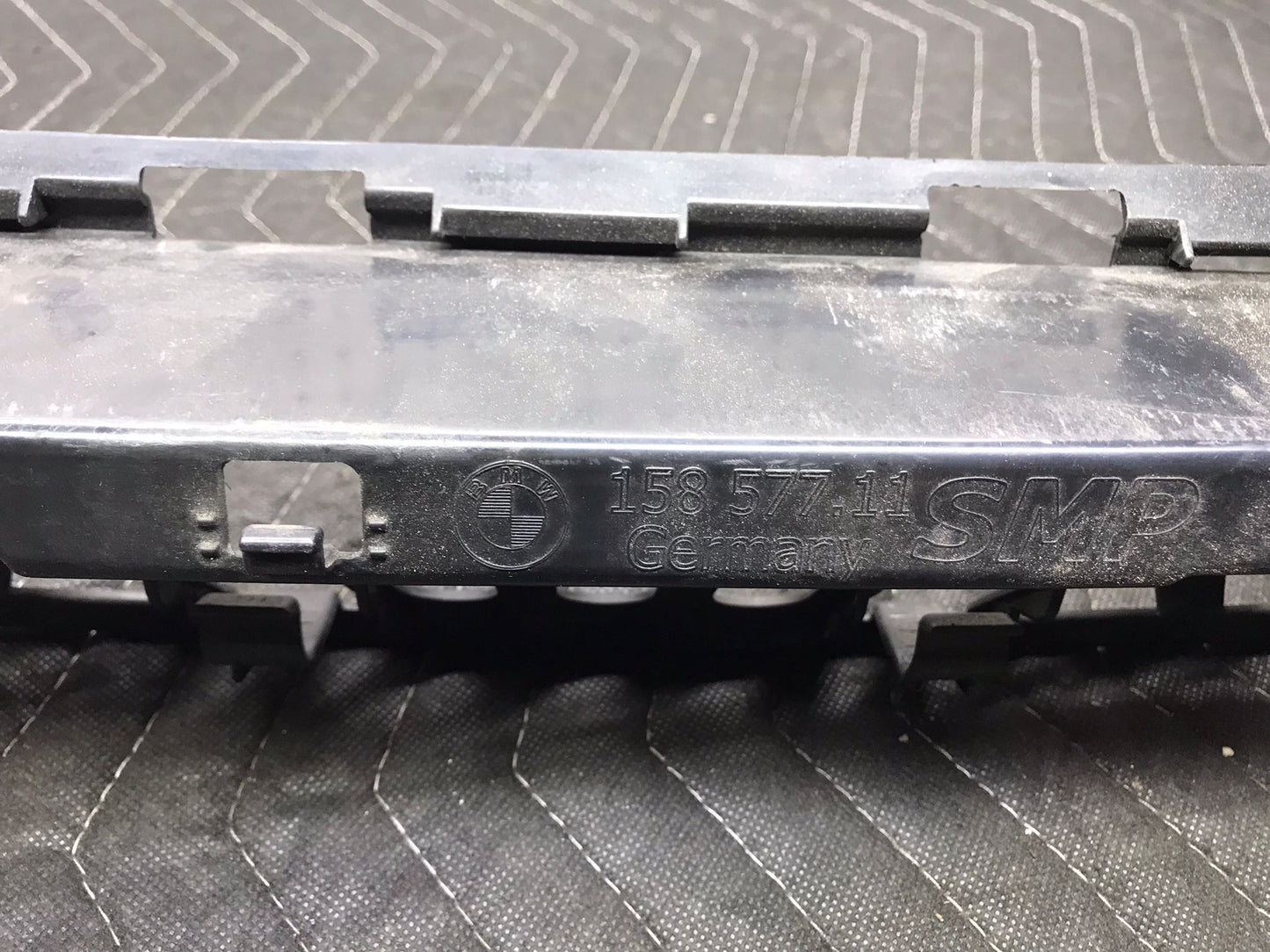 BMW F30 F36 REAR BUMPER COVER BRACKET SUPPORT RAIL OEM SKU 1008