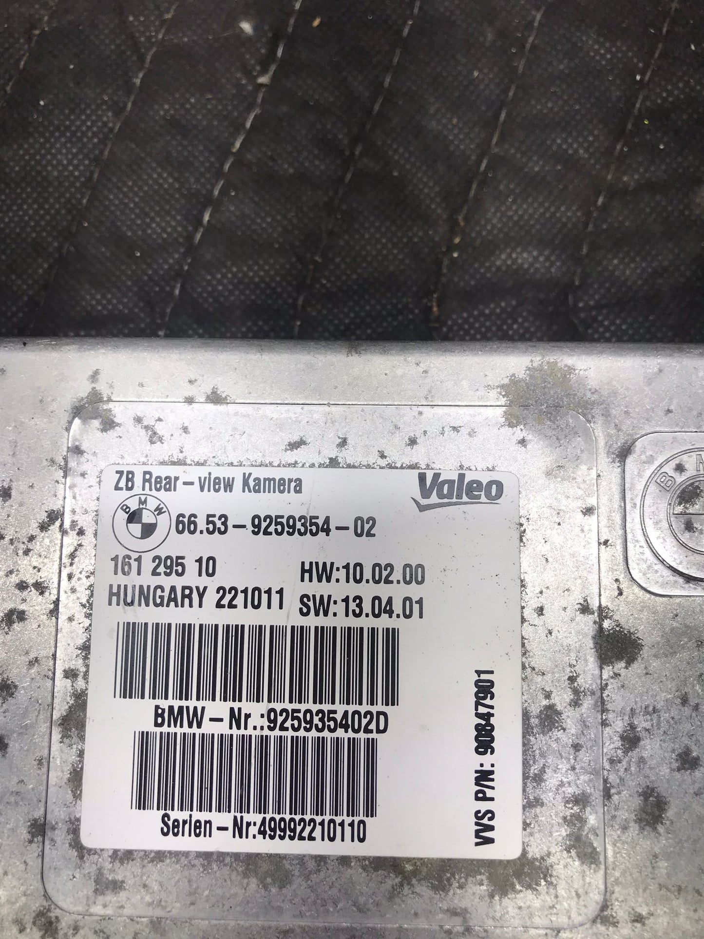REAR VIEW CAMERA CONTROL MODULE OEM 2011-2016 BMW 528I 535I 550I SERIES SKU 1147