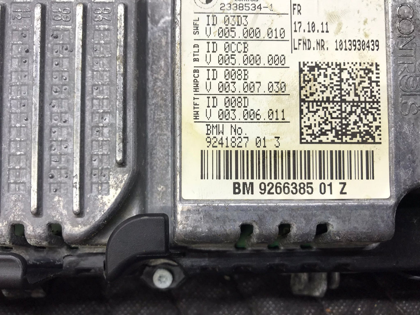 11-13 BMW 528 535 550 NAVIGATION RADIO DISPLAY SCREEN OEM CID F10 SKU 1157