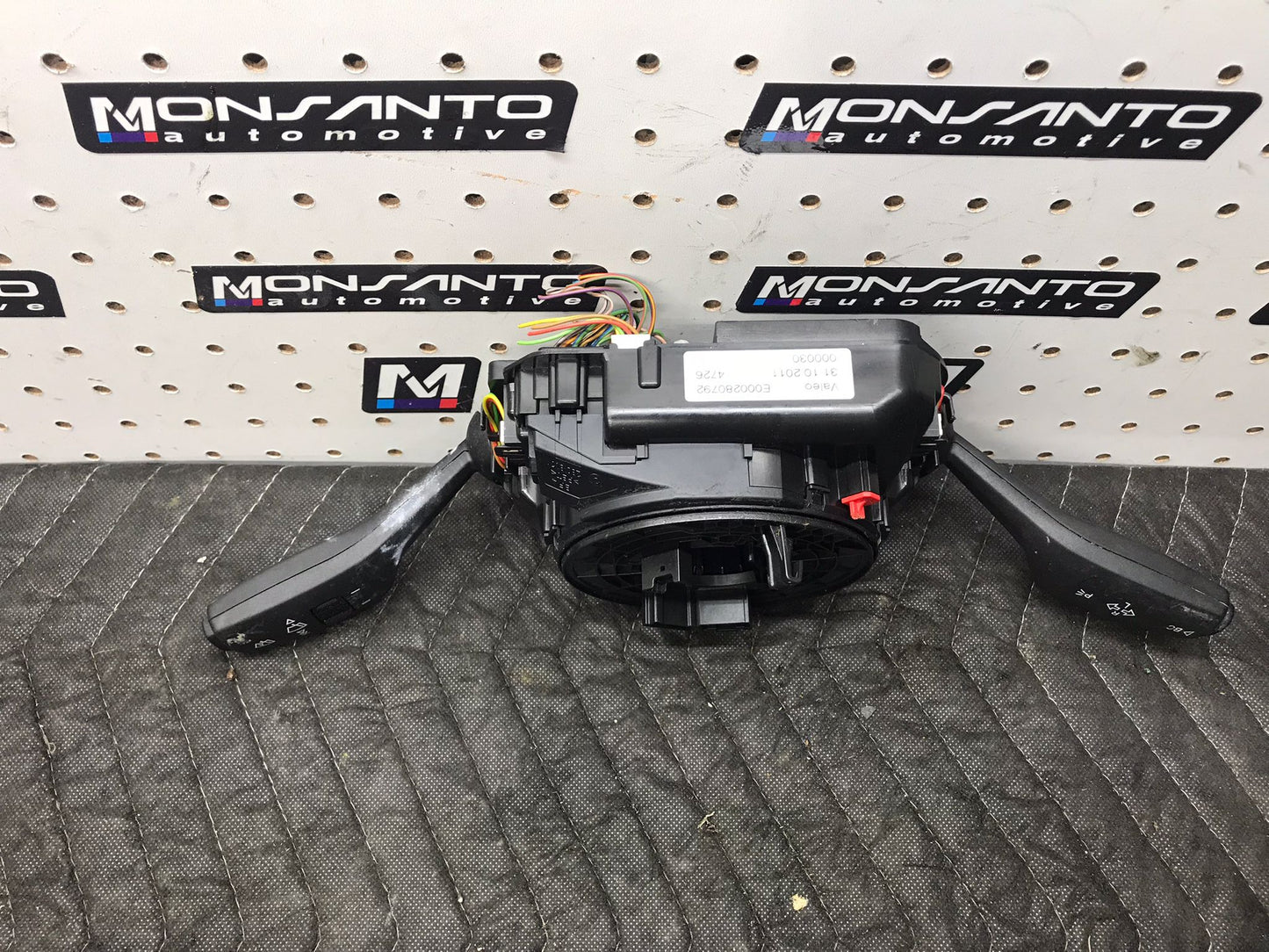 2012 BMW 528I TURN SIGNAL WIPER MULTIFUNCTION SWITCHES SKU 1166