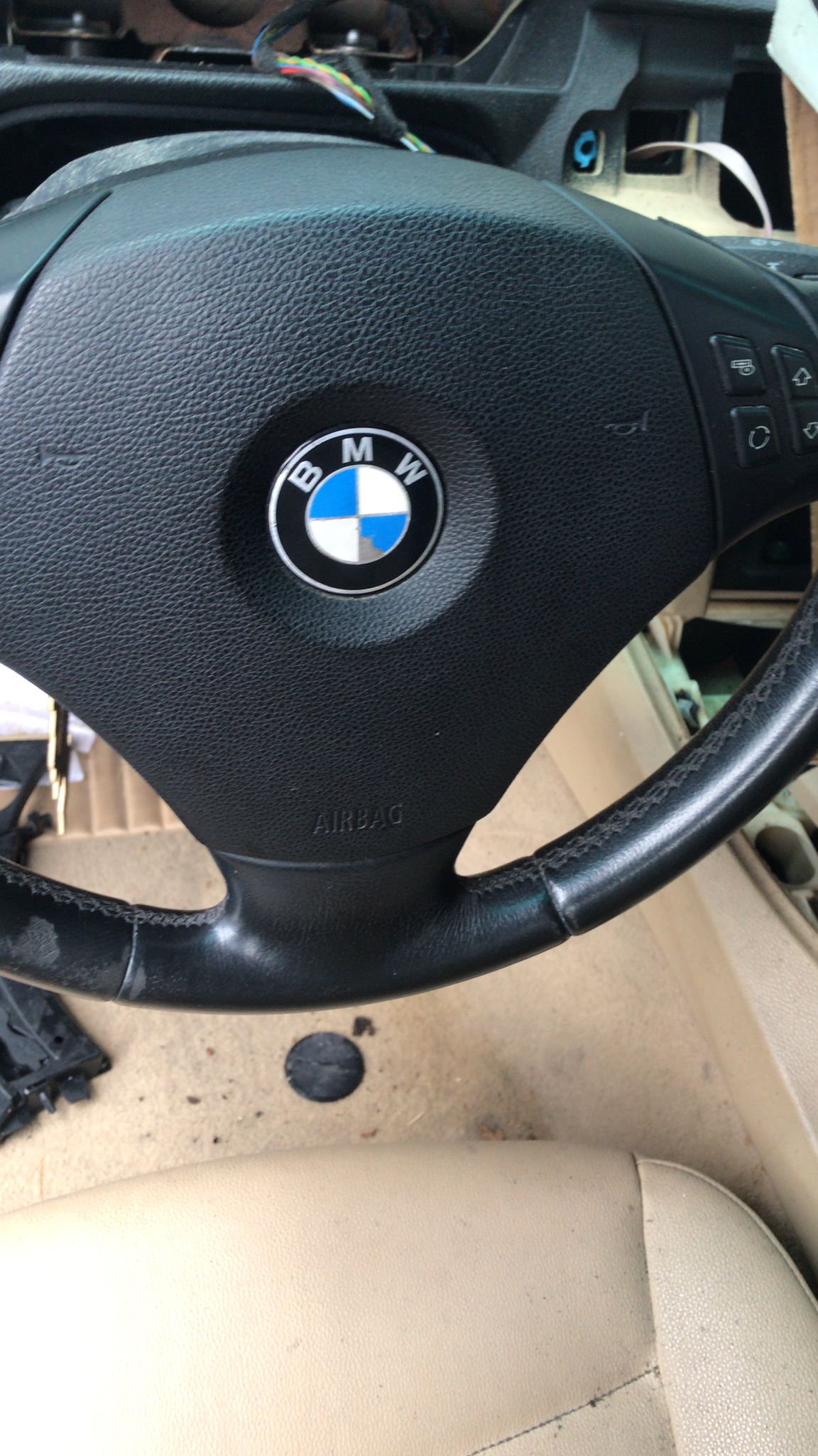 BMW 330I OEM SRS AIRBAG DRIVER E90 SKU 1187
