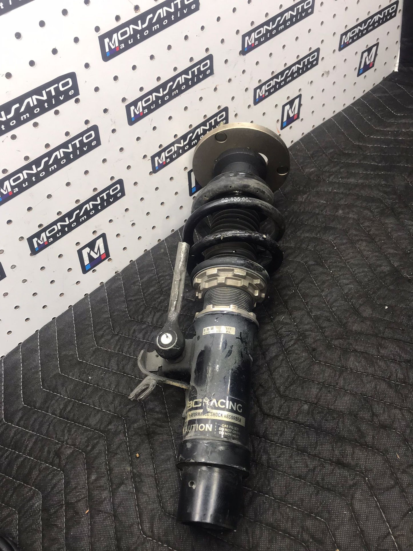 BC RACING BR ADJUSTABLE STREET/TRACK COILOVERS FOR 2007-13 BMW 120I/130I E81/E87 FRONT SKU 1203