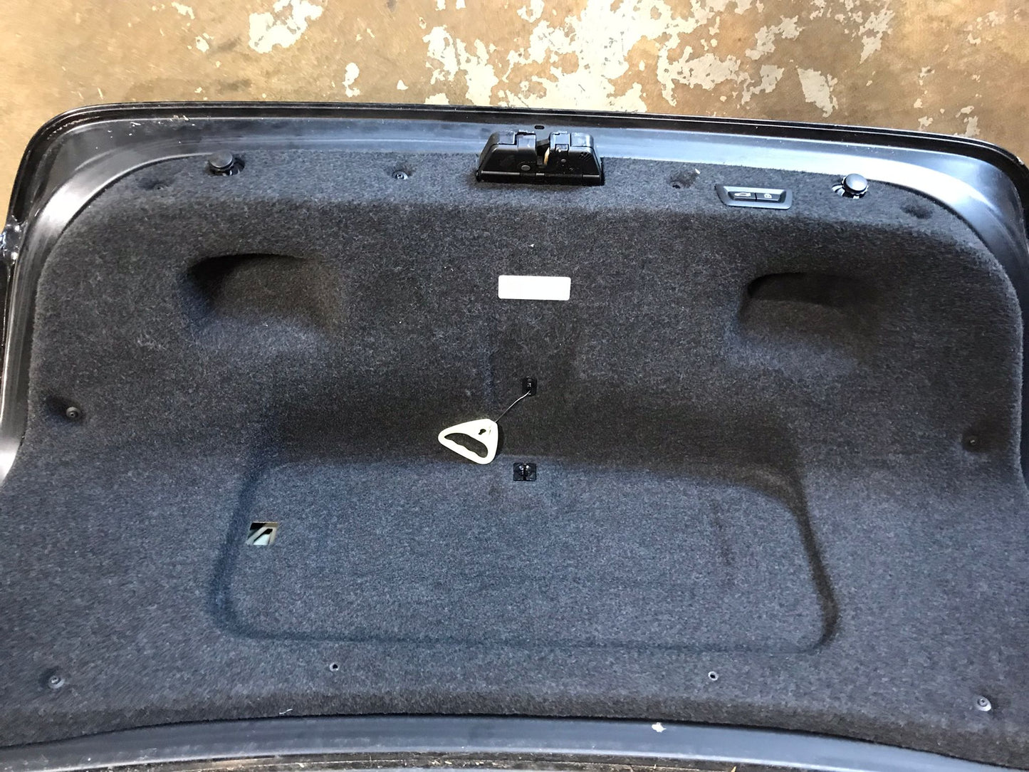 OEM 2011 - 2016 BMW F10 528I 535I 550I TRUNK LID BLACK OEM SKU 1217