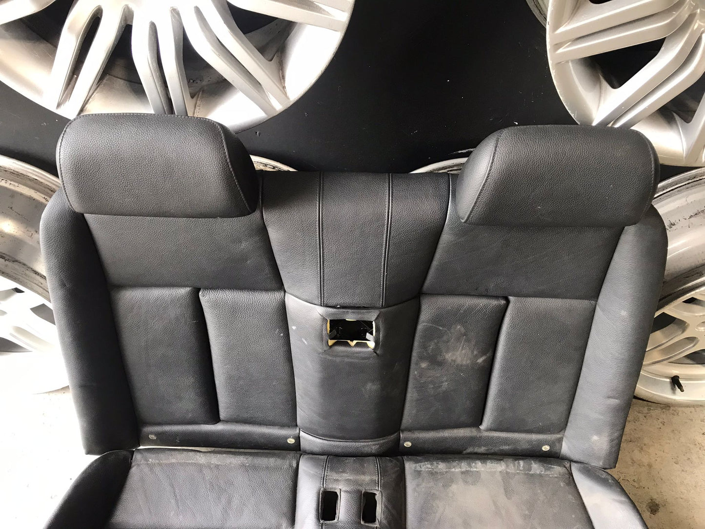 SEAT REAR BLACK BMW SERIE 1 128I OEM E88 SKU 1253
