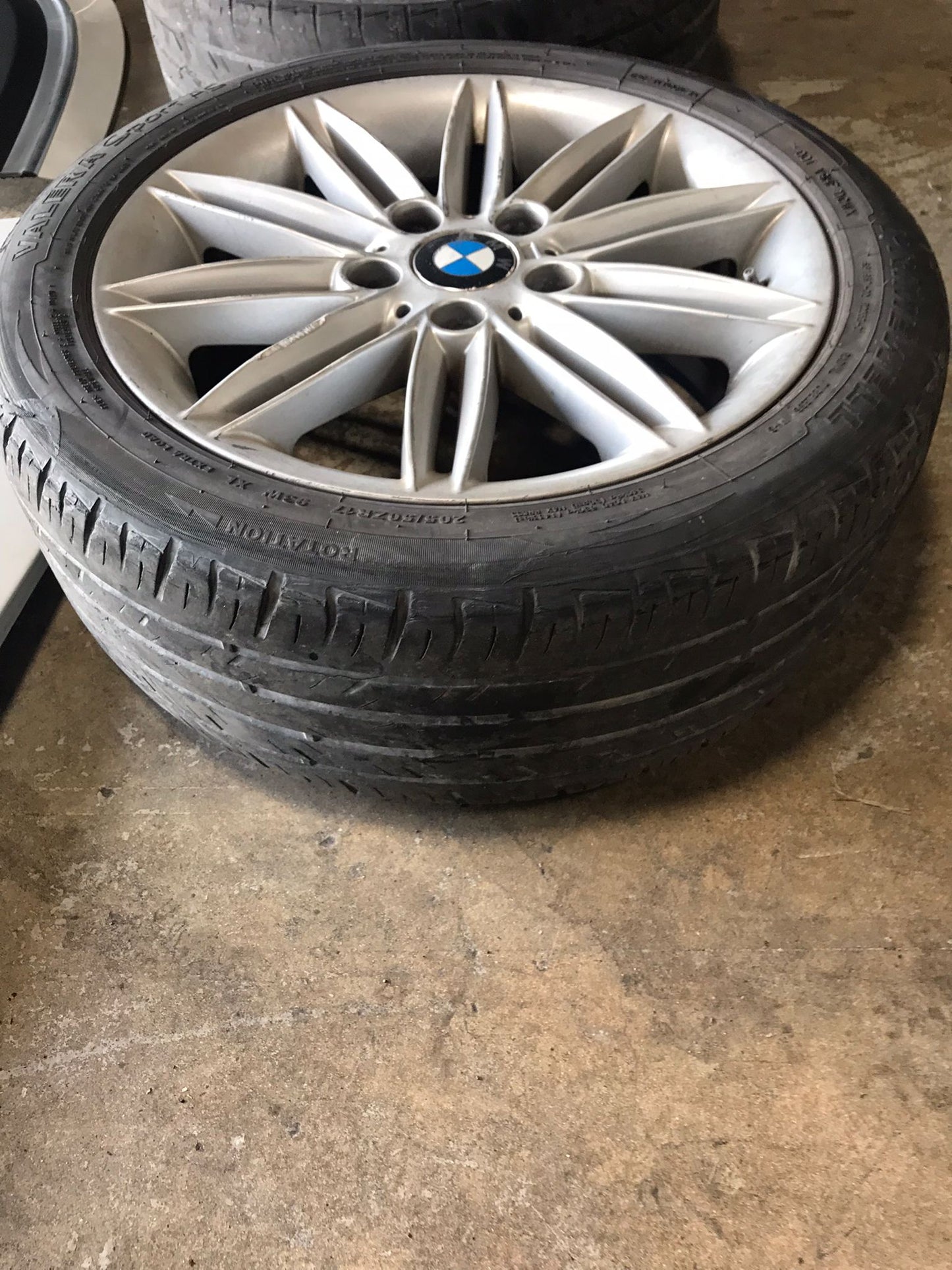 RIMS BMW 128I E88 SERIE 1 OEM 17 R 3 RIMS SKU 1256