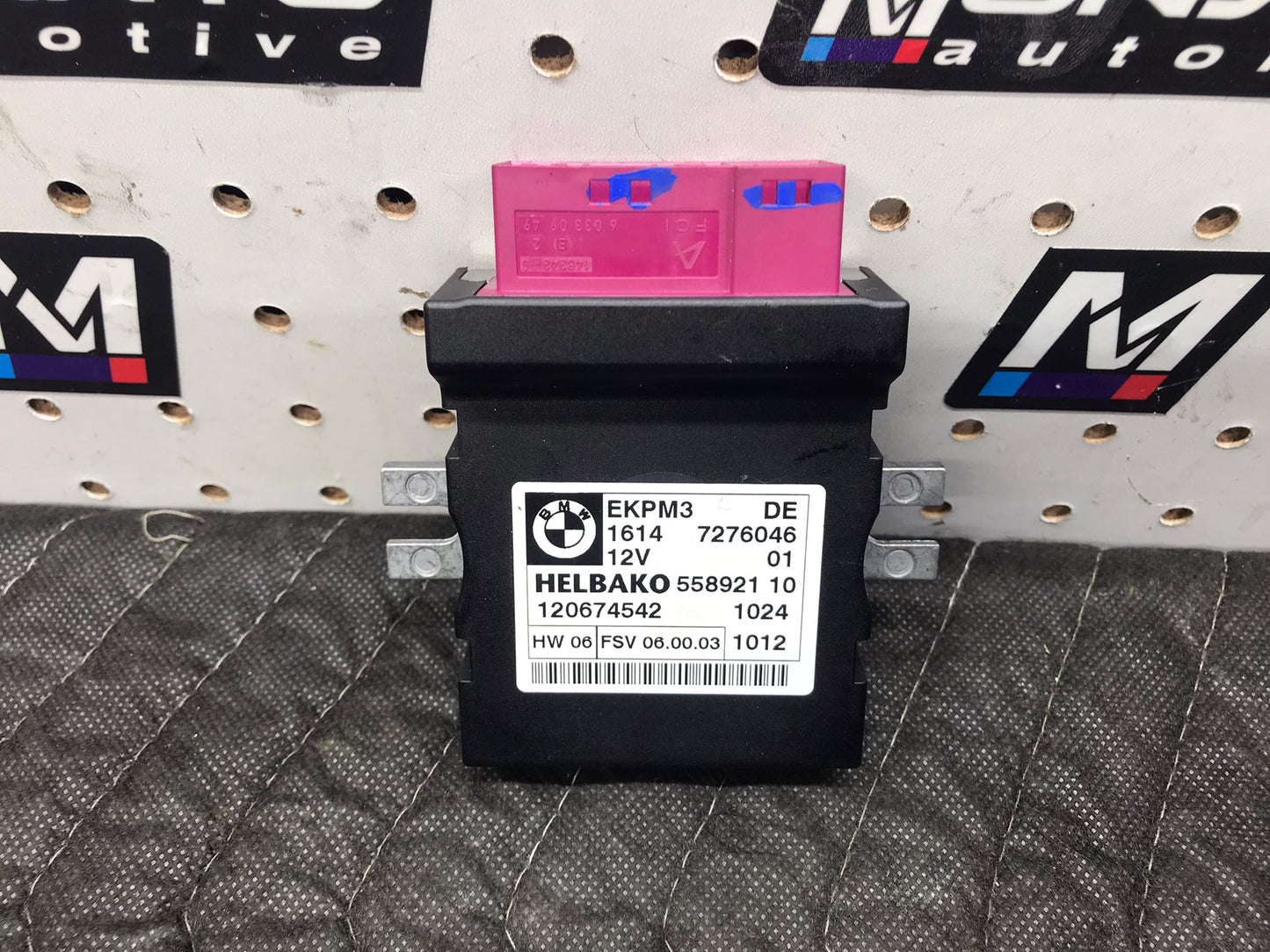 07-10 BMW E92 135I 328I 330I 335I 535I FUEL PUMP CONTROL MODULE UNIT OEM SKU 1274