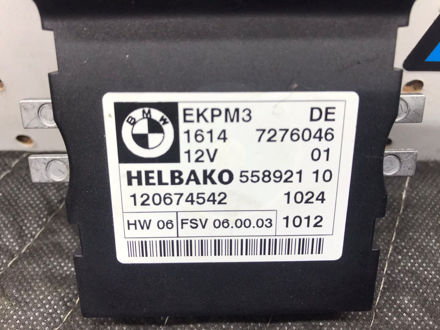 07-10 BMW E92 135I 328I 330I 335I 535I FUEL PUMP CONTROL MODULE UNIT OEM SKU 1274