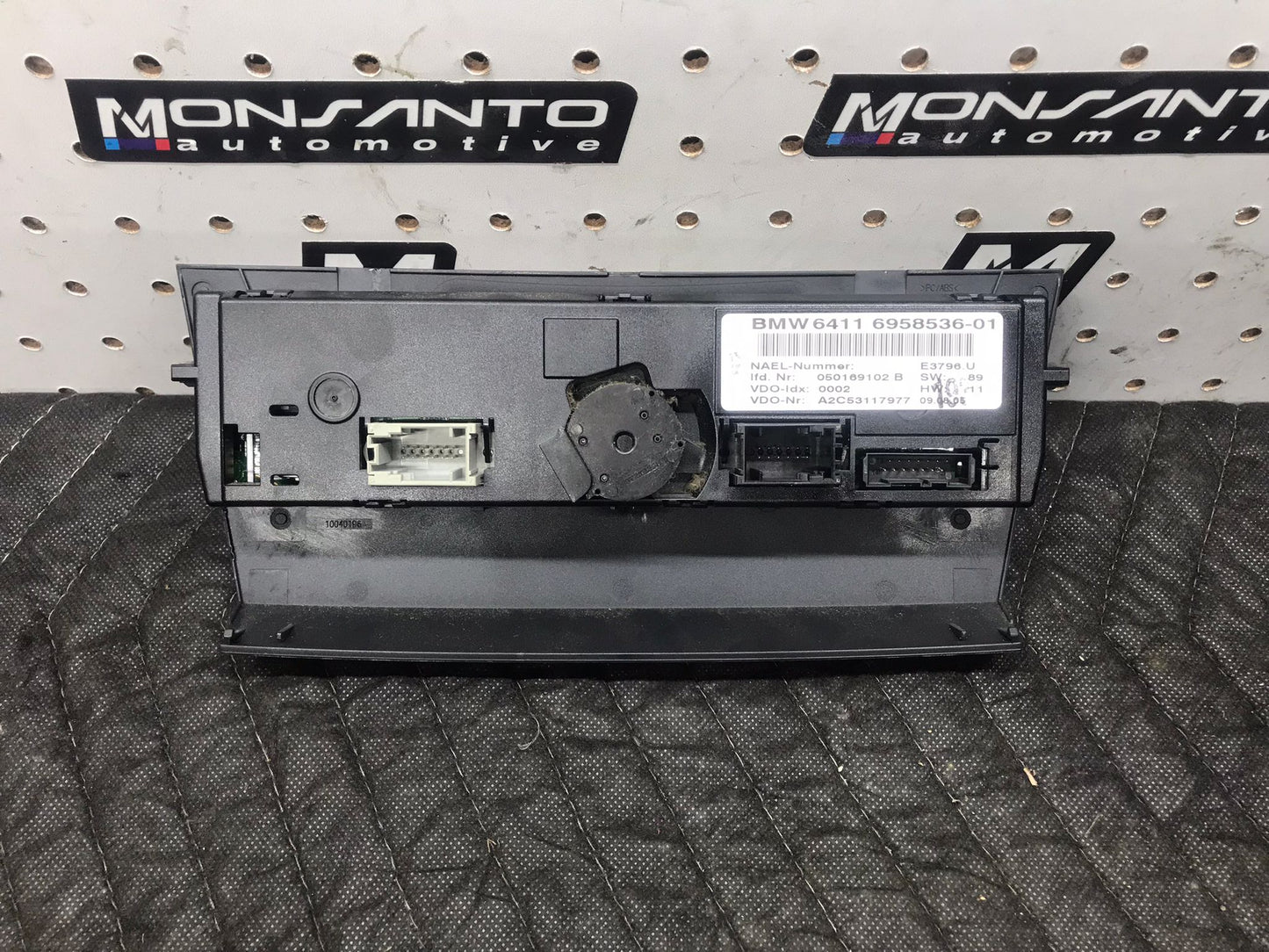 AC HEATER CLIMAT CONTROL SWITCH PANEL OEM BMW E90 E91 3 SERIES 2006-2011 SKU 1329