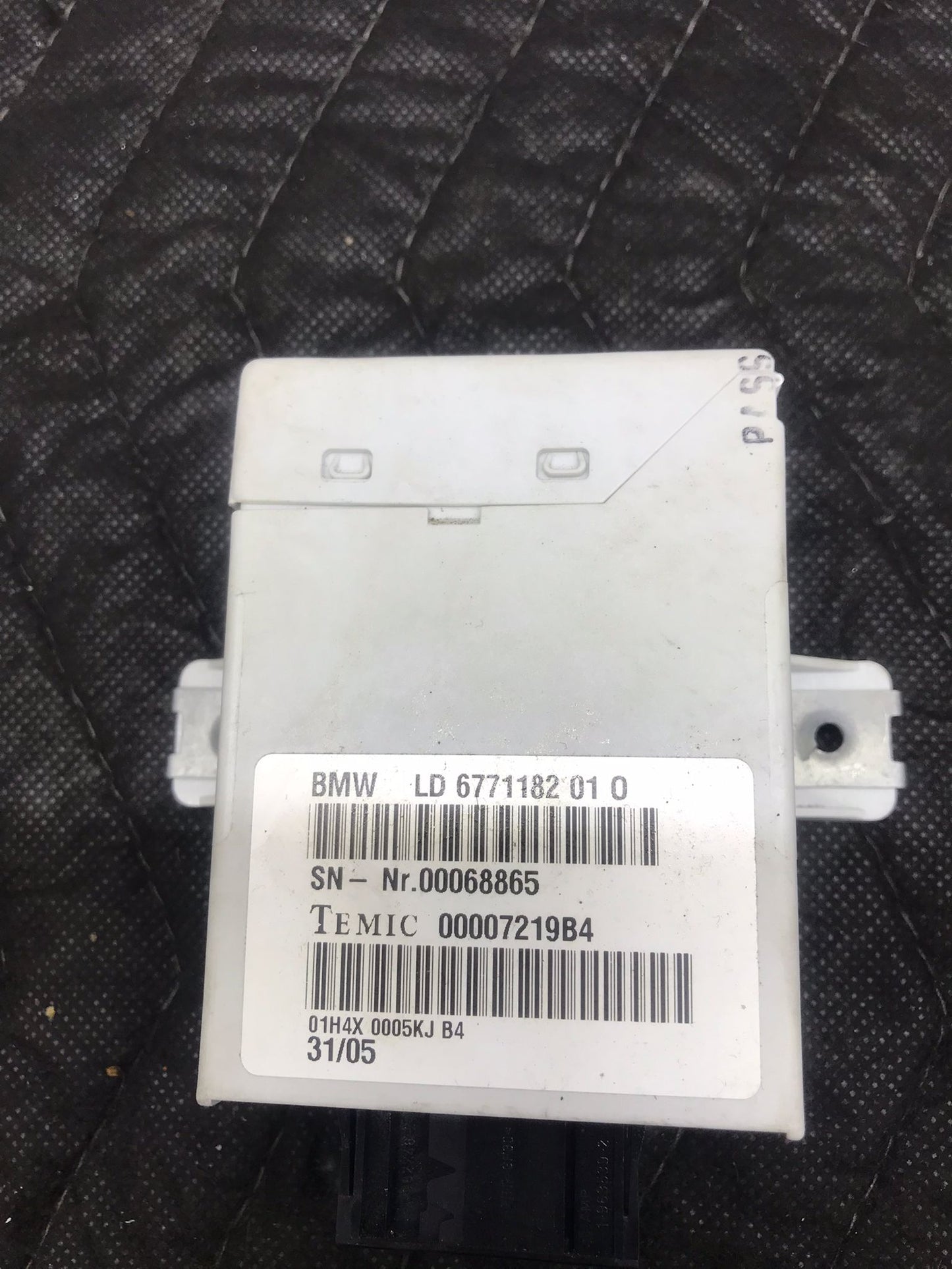 06-08 BMW E90 E91 3 SERIES LONGITUDINAL DYNAMIC CRUISE CONTROL MODULE OEM SKU 1331