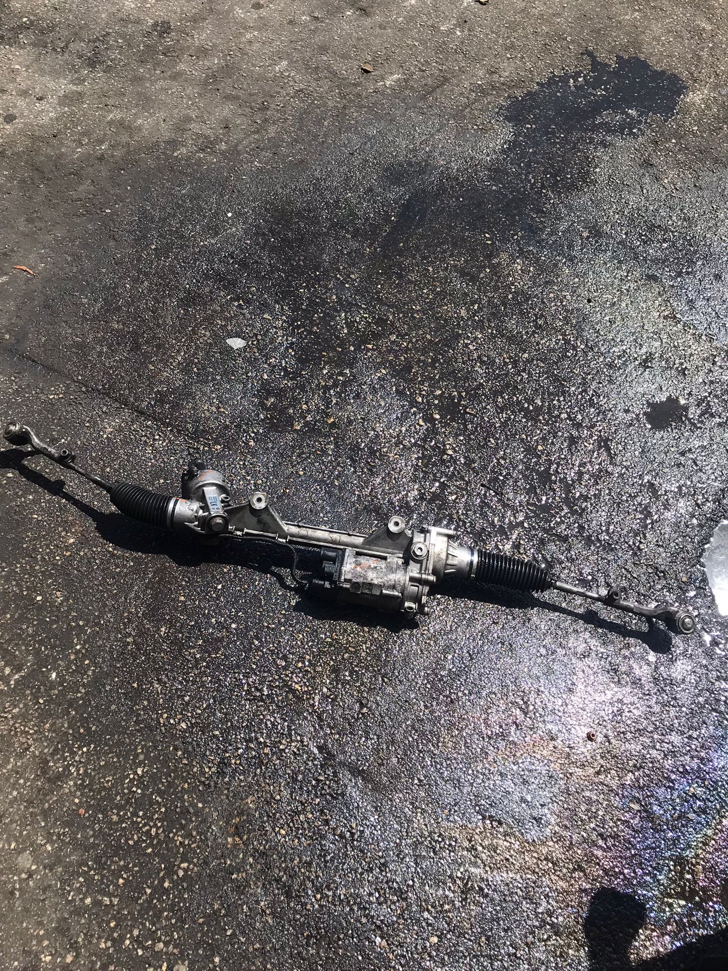 12 BMW 3 F30 F35 F31 2012 FRONT POWER STEERING RACK GEAR SKU 1342