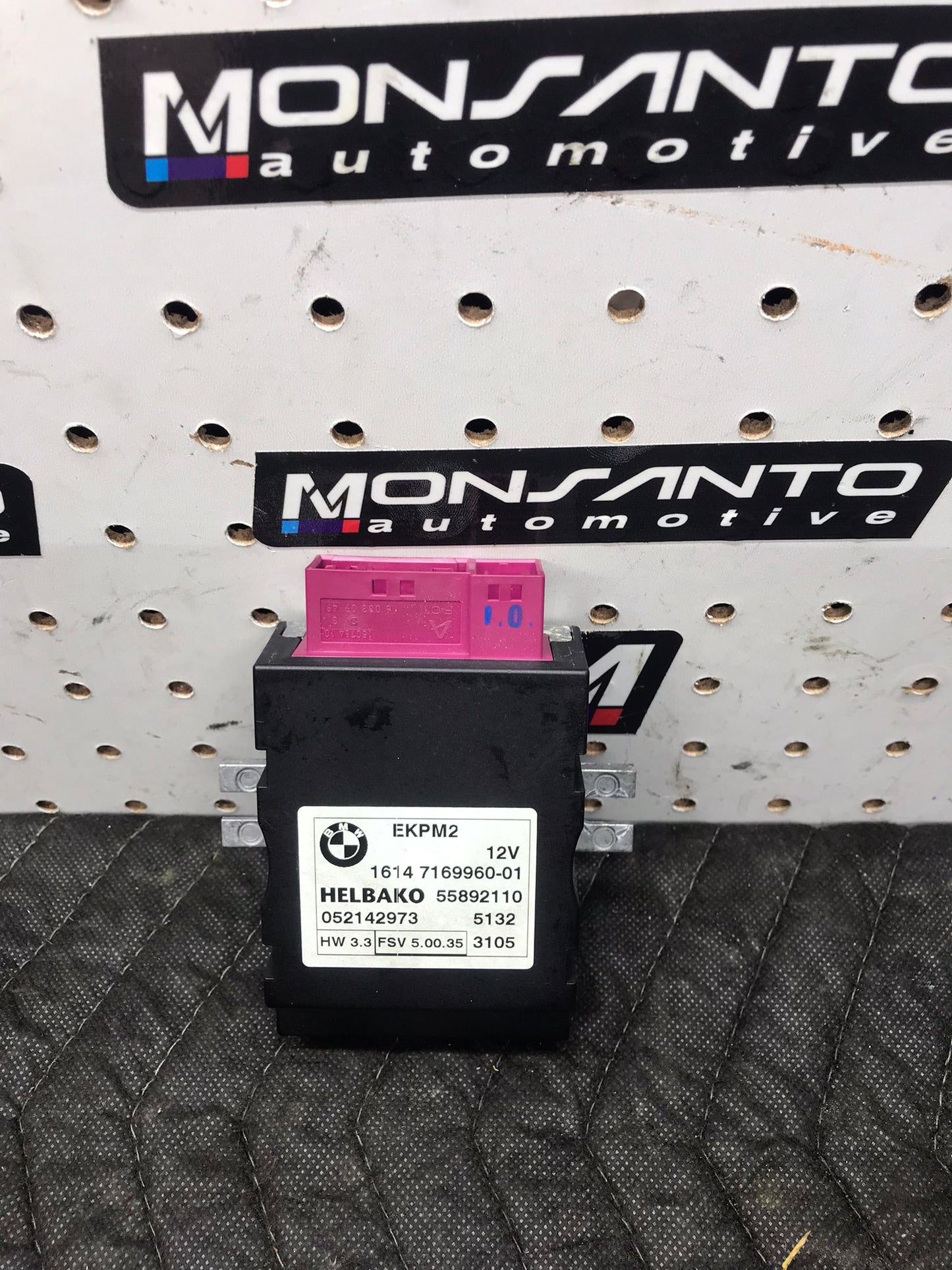 07-10 BMW E92 135I 328I 330I 335I 535I FUEL PUMP CONTROL MODULE UNIT SKU 1348