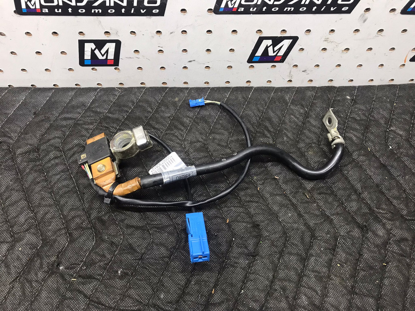BMW E90 E92 E91 330I 335I 328I 325I 335D 323I IBS NEGATIVE BATTERY CABLE POLE SKU 1356