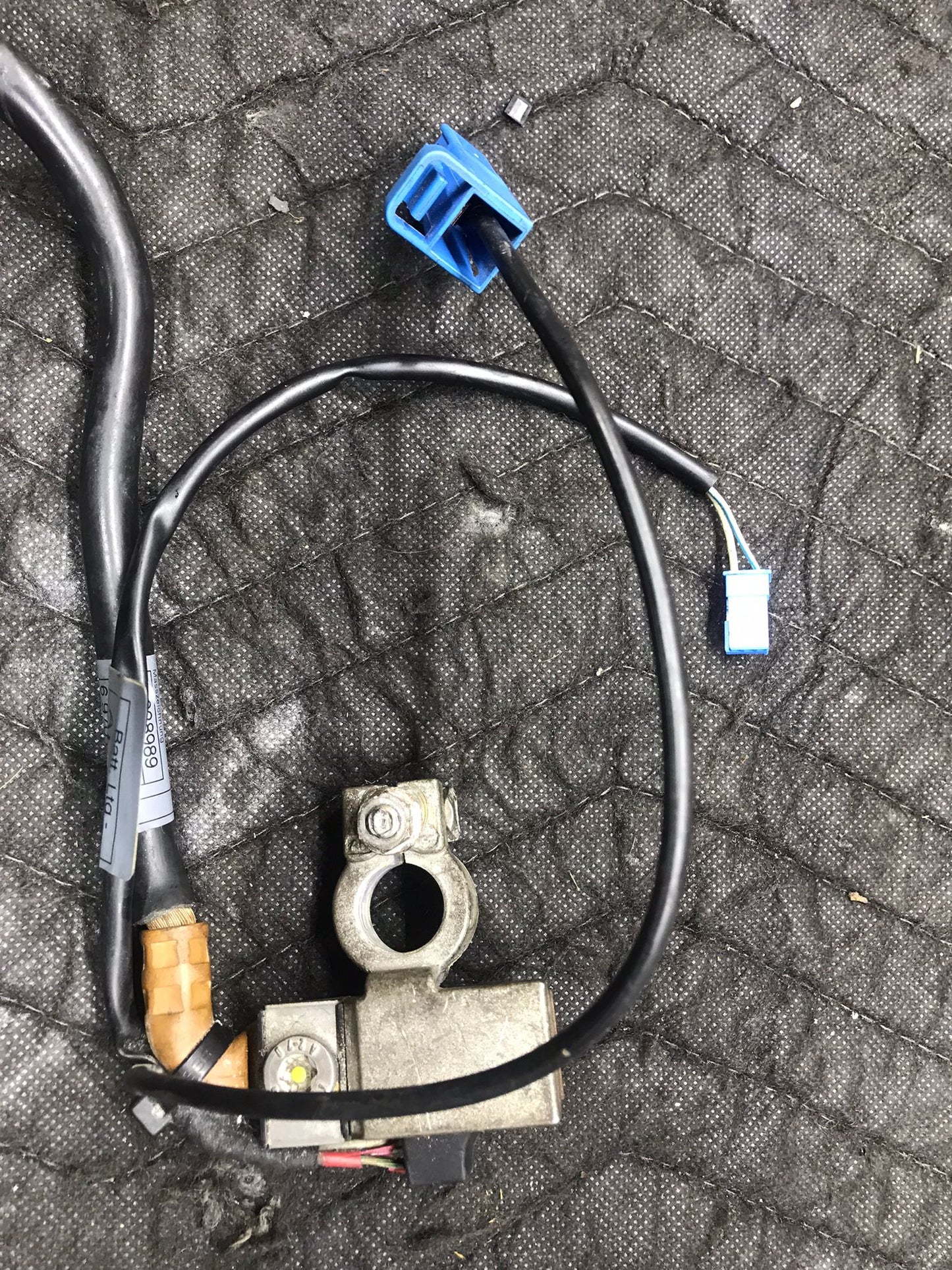 BMW E90 E92 E91 330I 335I 328I 325I 335D 323I IBS NEGATIVE BATTERY CABLE POLE SKU 1356