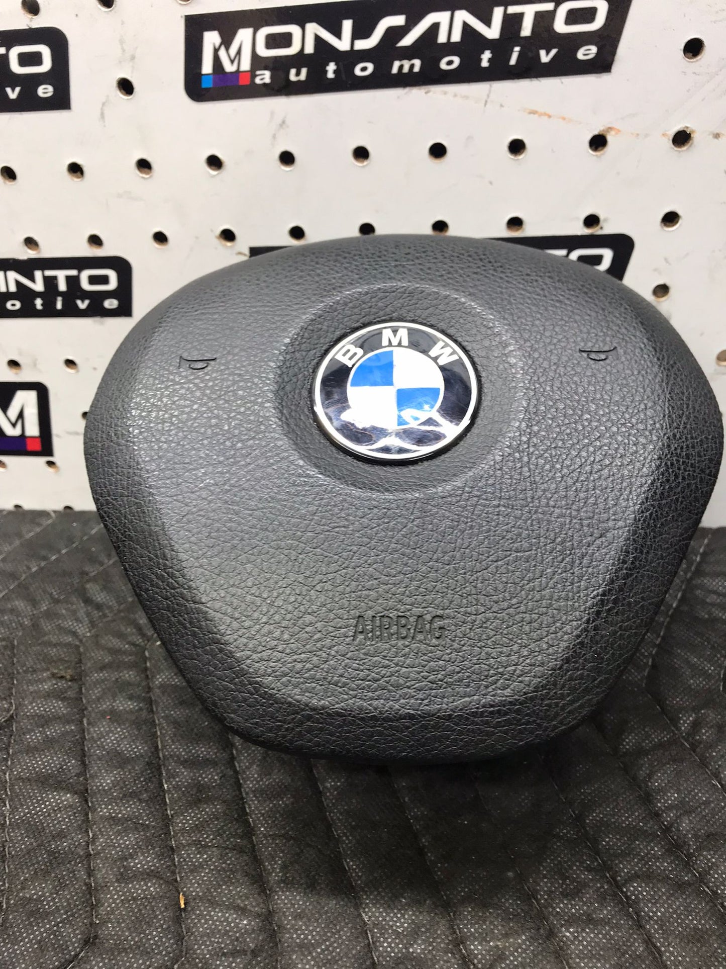 OEM BMW SPORT STEERING WHEEL AIRBAG AIR BAG BLACK F30 F31 F32 F34 330 428 430 SKU 1367